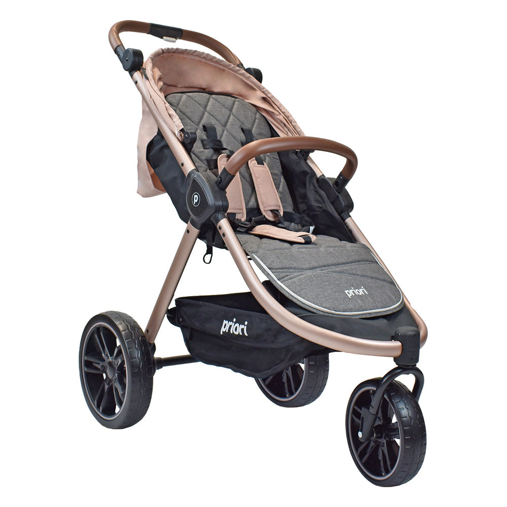 Coche Bebé Priori Maverick3 Ts Rosado
