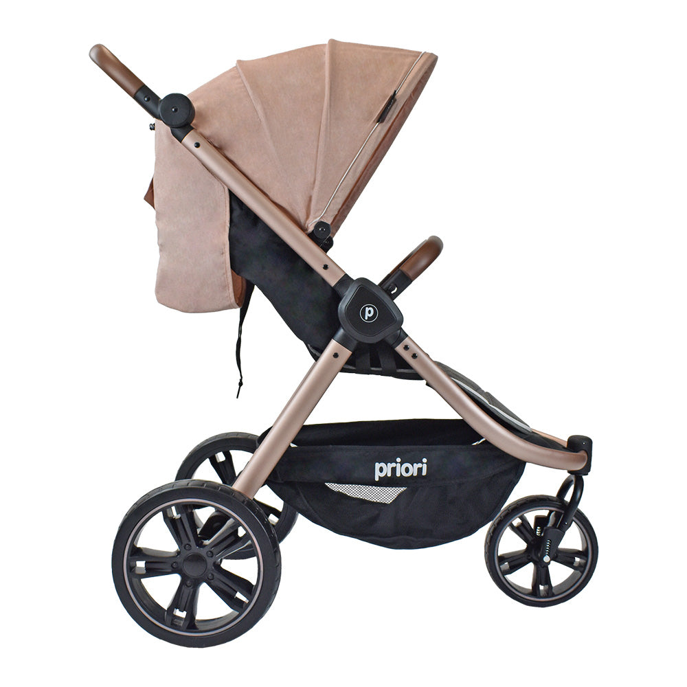 Coche Bebé Priori Maverick3 Ts Rosado