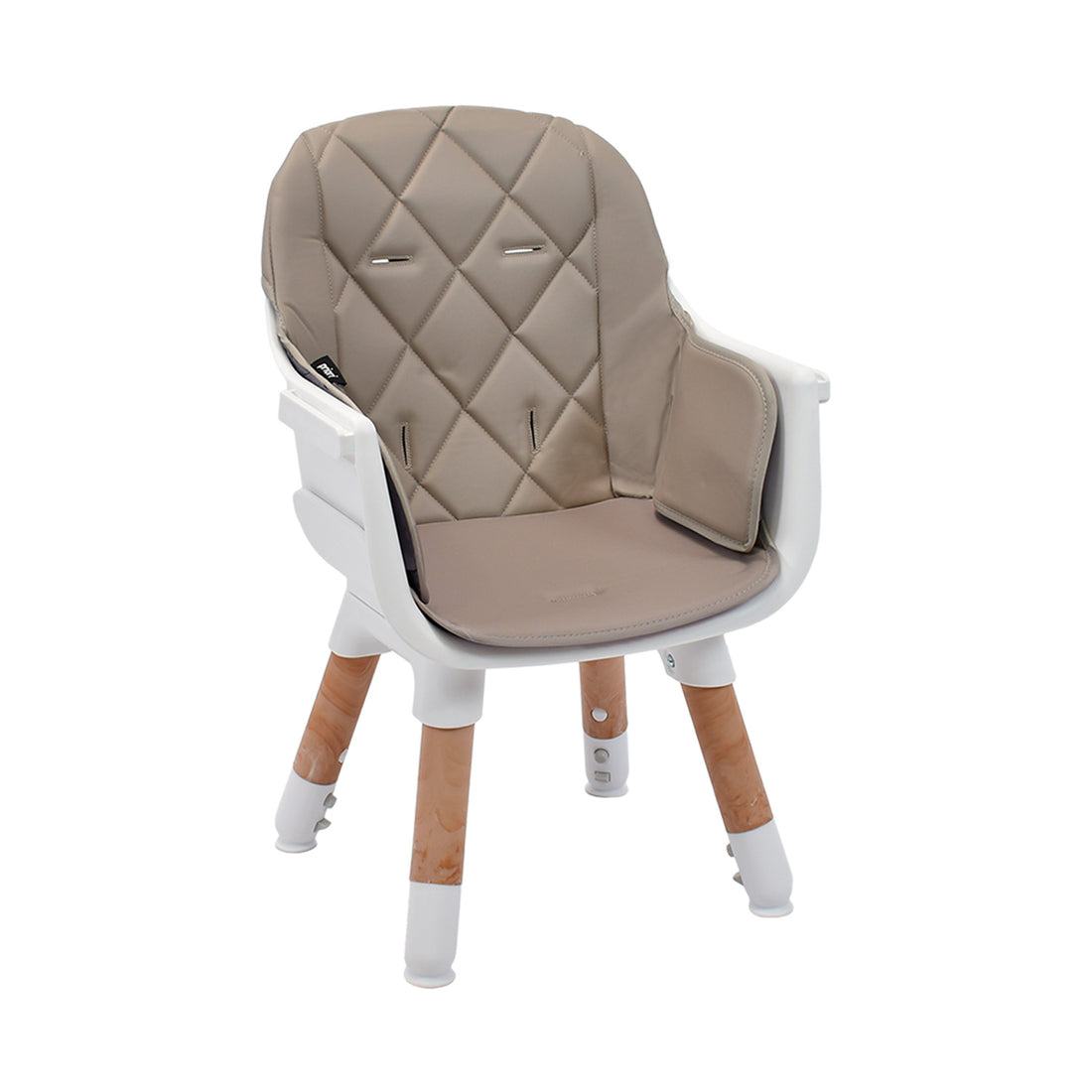 Silla comedor bebé 6 en 1 Mila Gris Priori