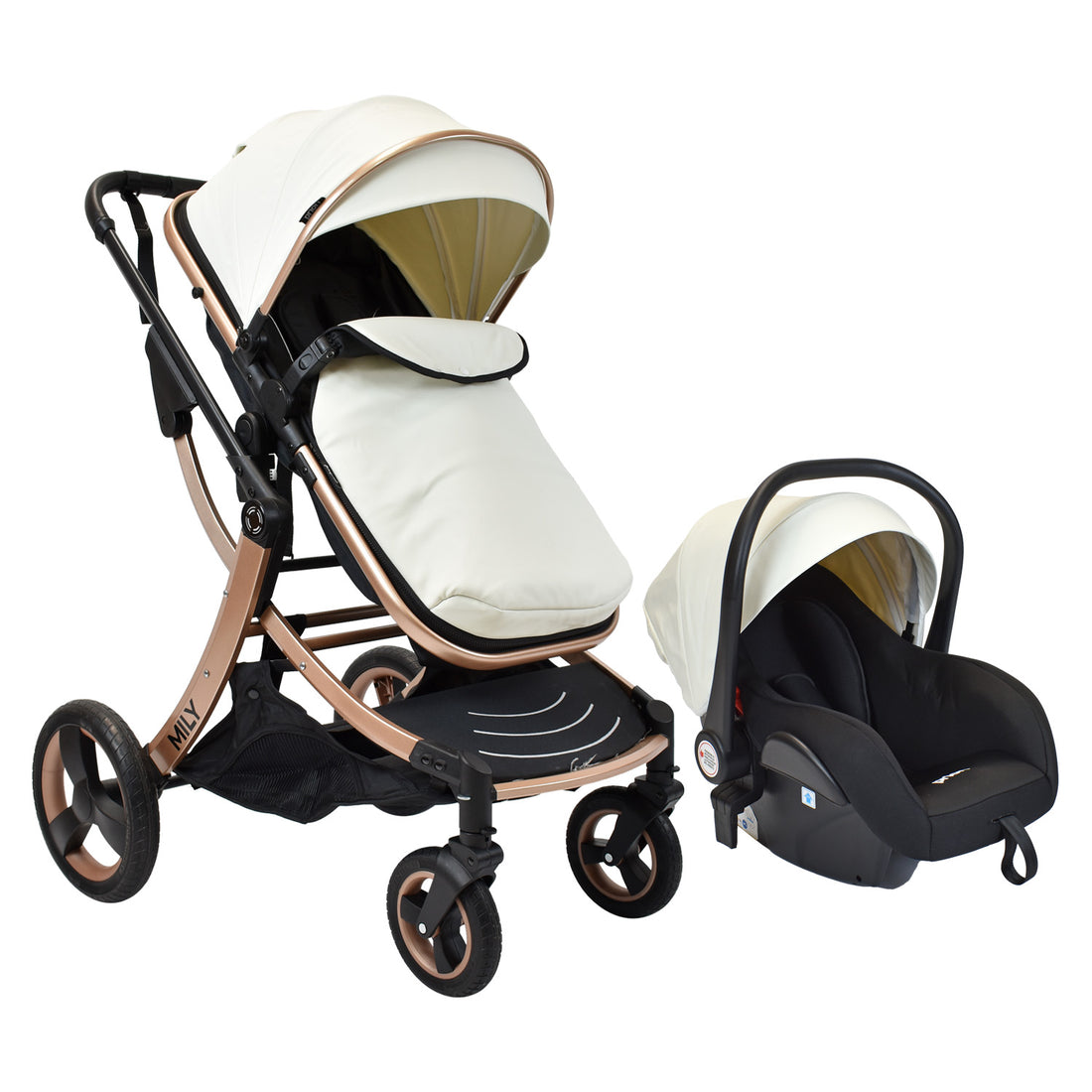 Coche Mily Ts  Bebé Blanco de Priori