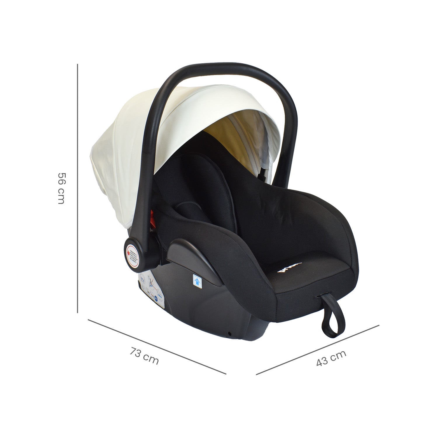 Coche Mily Ts  Bebé Blanco de Priori