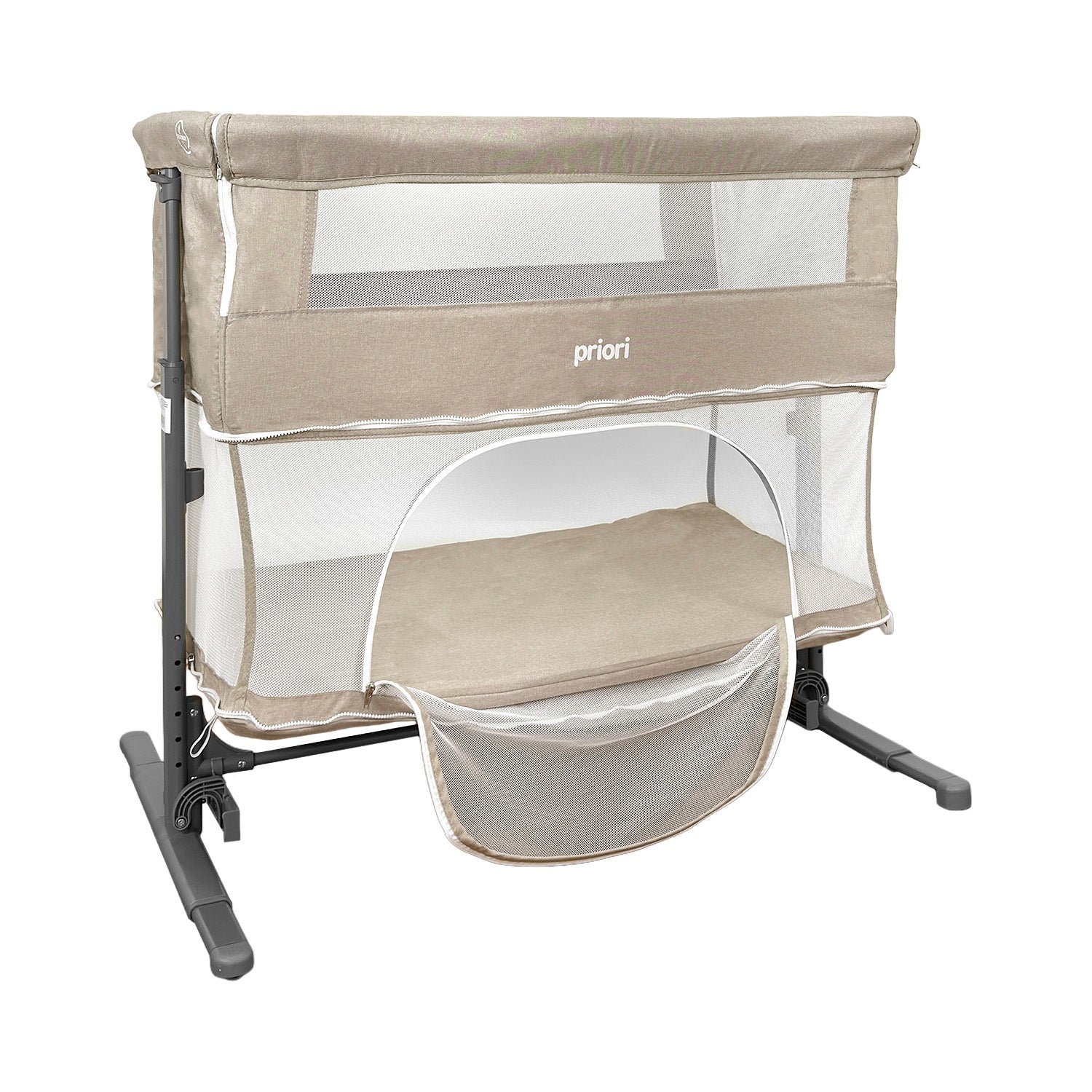 Cuna Colecho Bebé Mesedora Minia Priori Beige