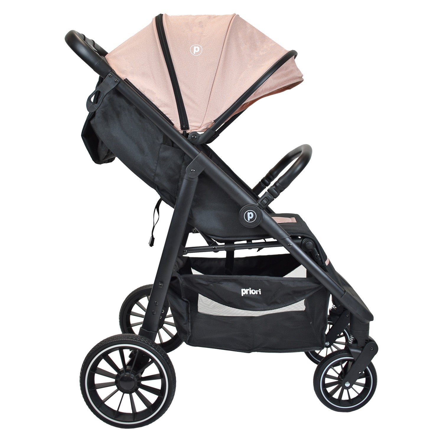 Coche Bebe Priori Minos Rosa