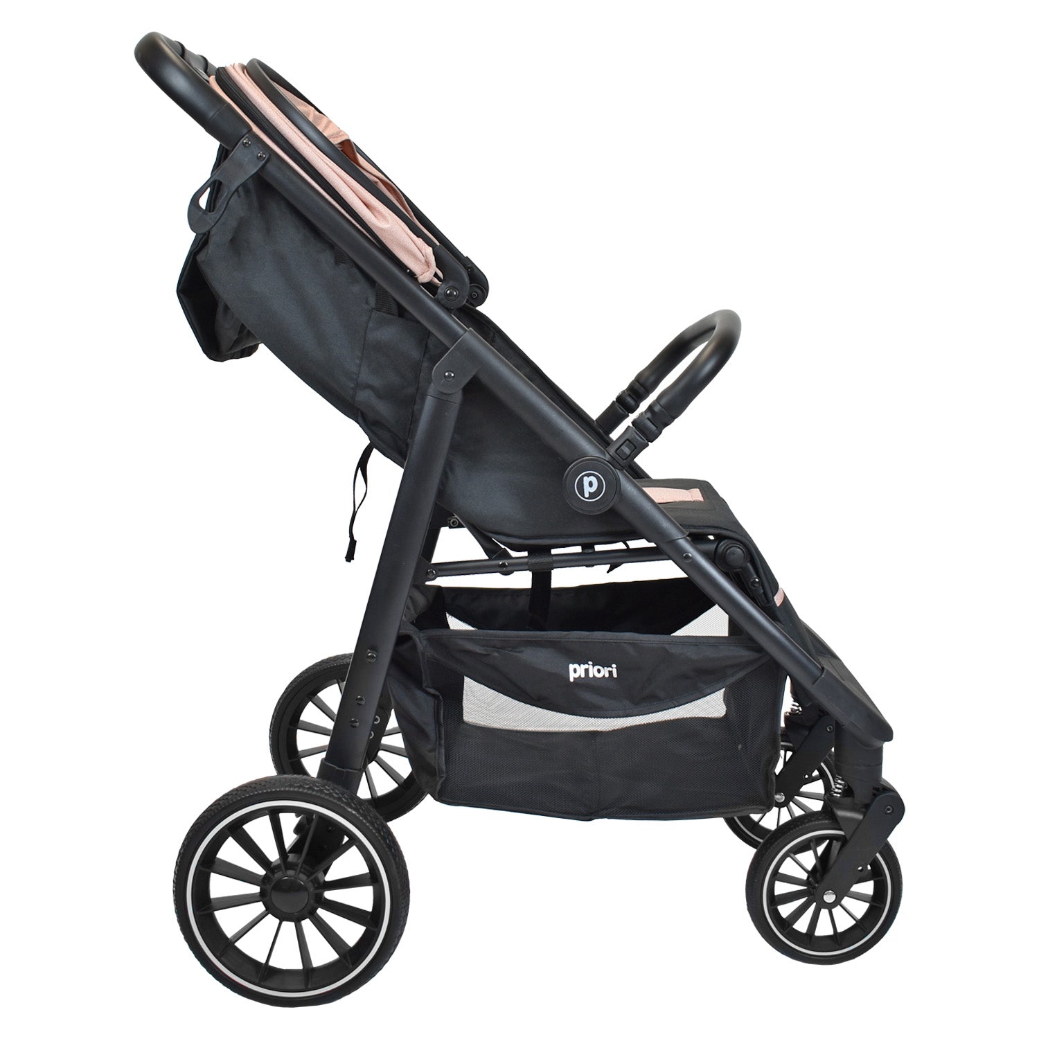 Coche Bebe Priori Minos Rosa