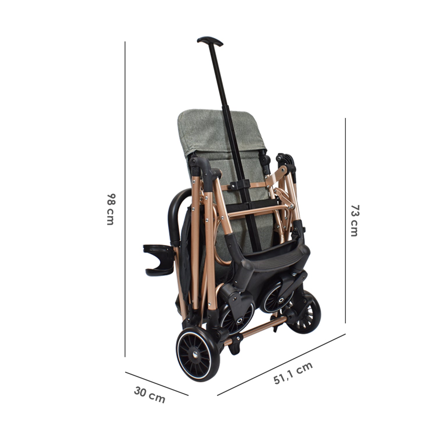 Coche de bebe Compacto Priori Noah Negro