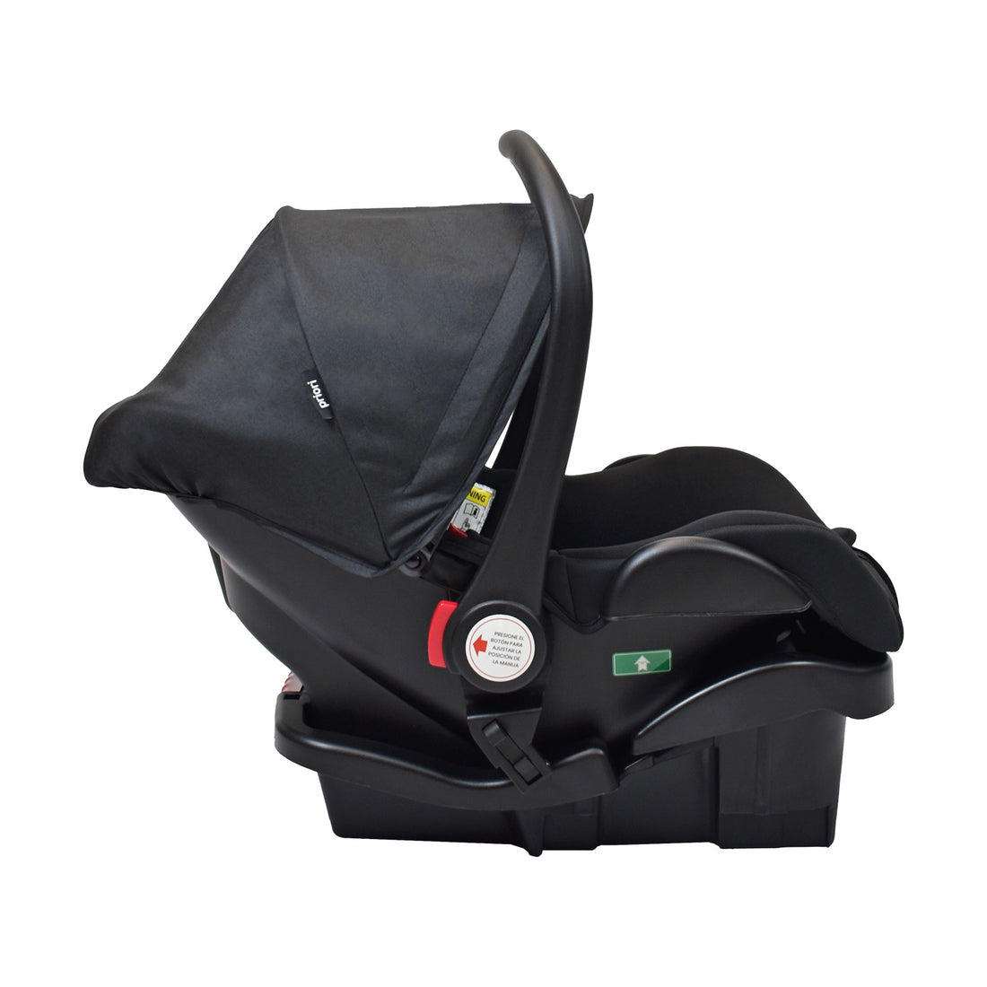 Coche de Bebé Priori Noah con Porta bebé Negro