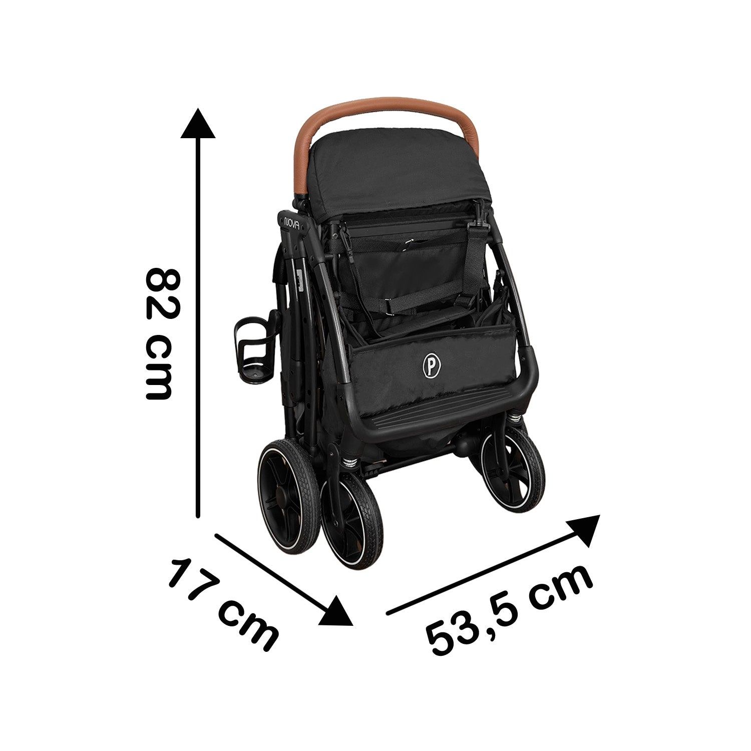 Coche bebe Nova New Priori Negro