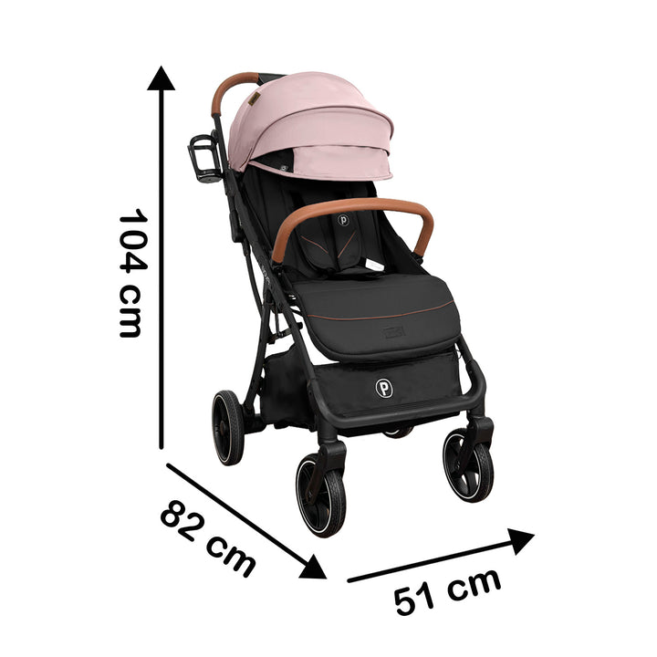 Coche bebe Nova New Priori Rosado