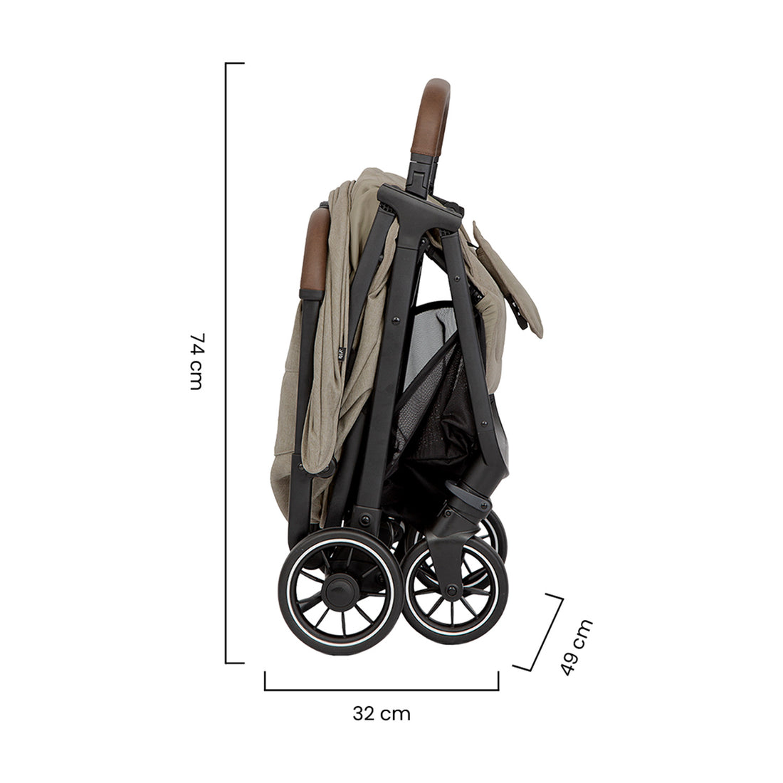 Coche bebé Pact Pro Stroller Joie Beige
