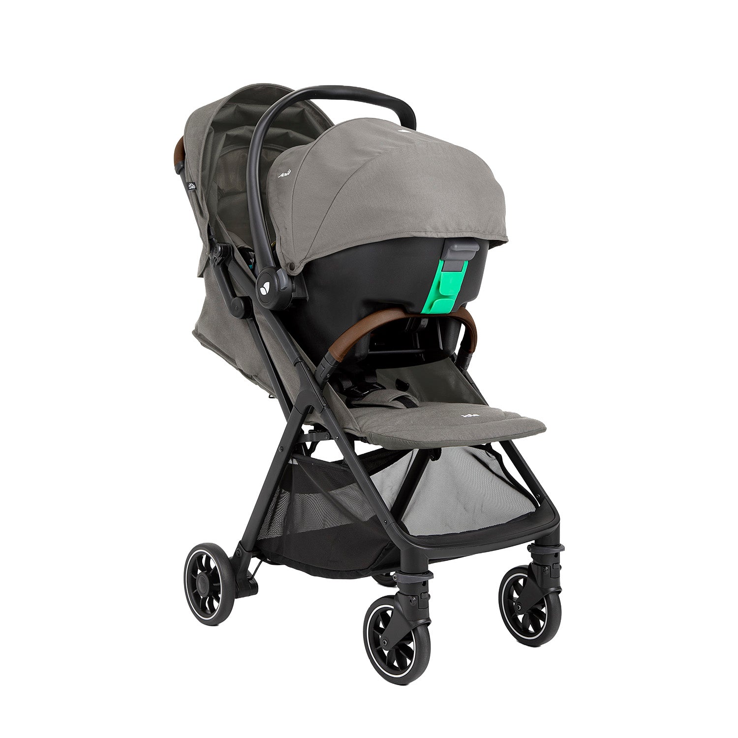 Coche Bebé Travel System Pact pro Pebble  Gris