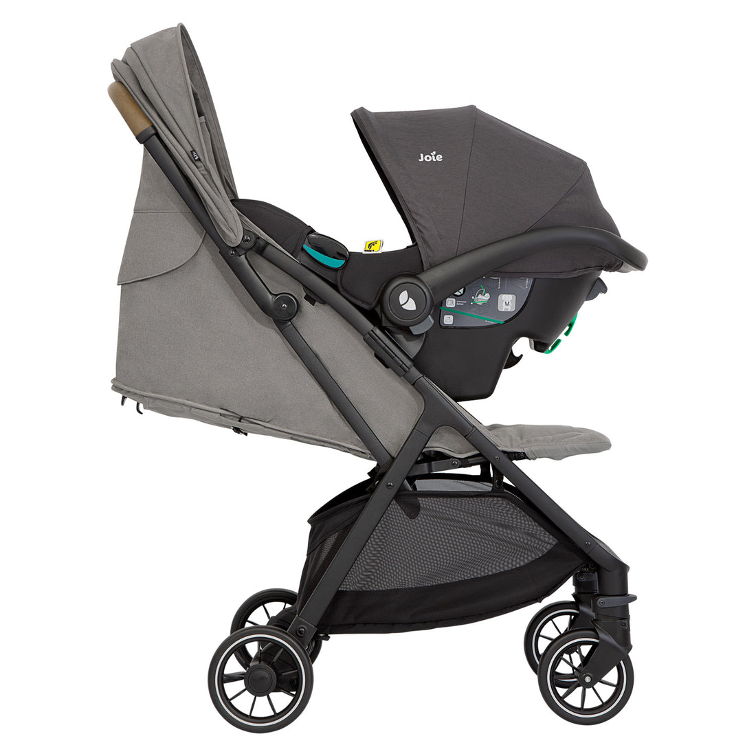 Coche Bebé Travel System Pact pro Pebble  Gris