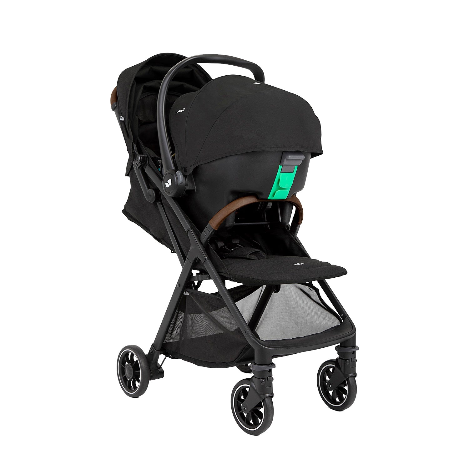 Coche Bebé Travel System Pact pro Shale Joie Negro