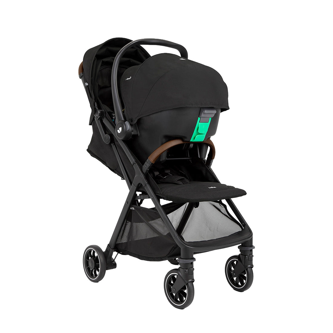 Coche Bebé Travel System Pact pro Shale Joie Negro