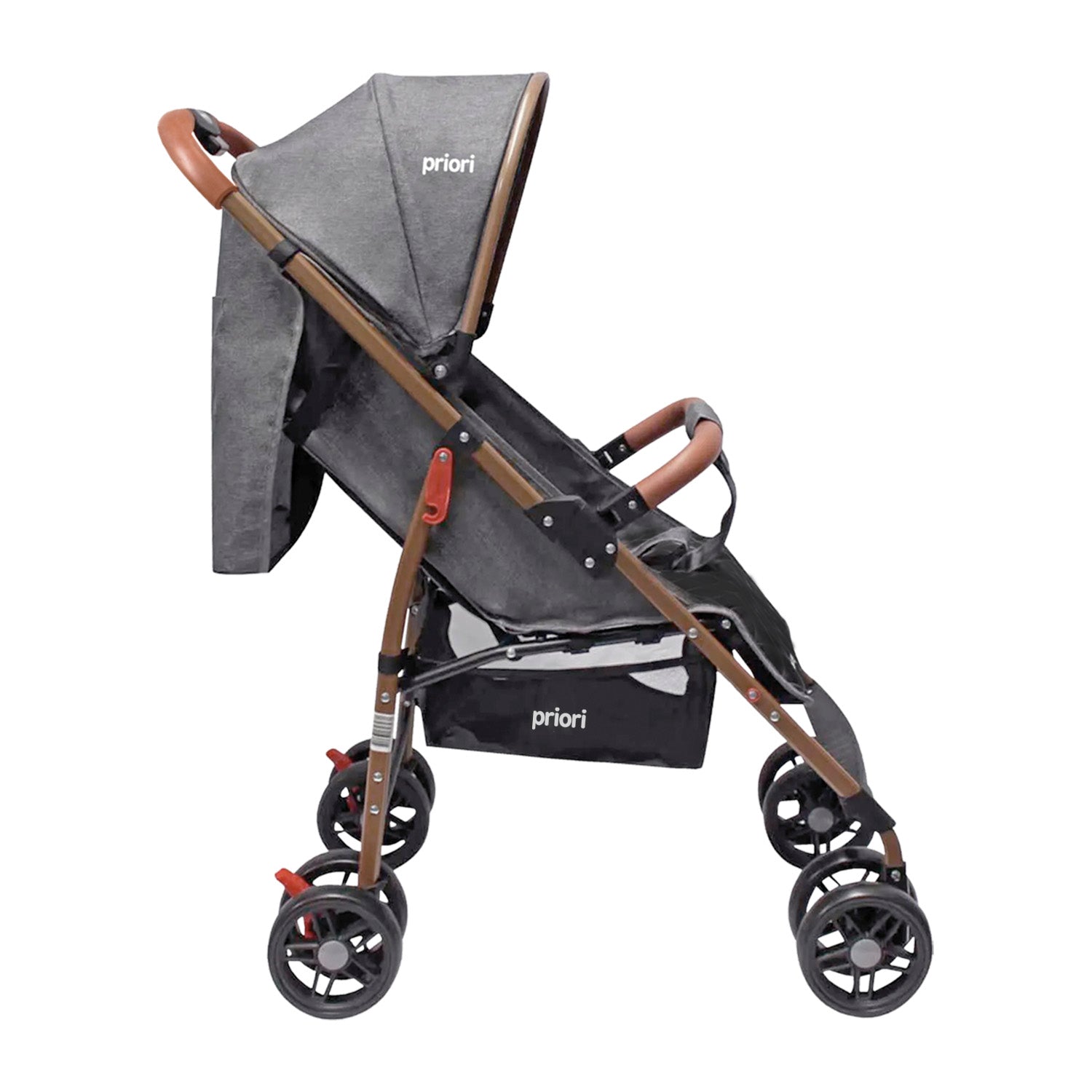 Coche Bebe Paseador Priori Park Gris