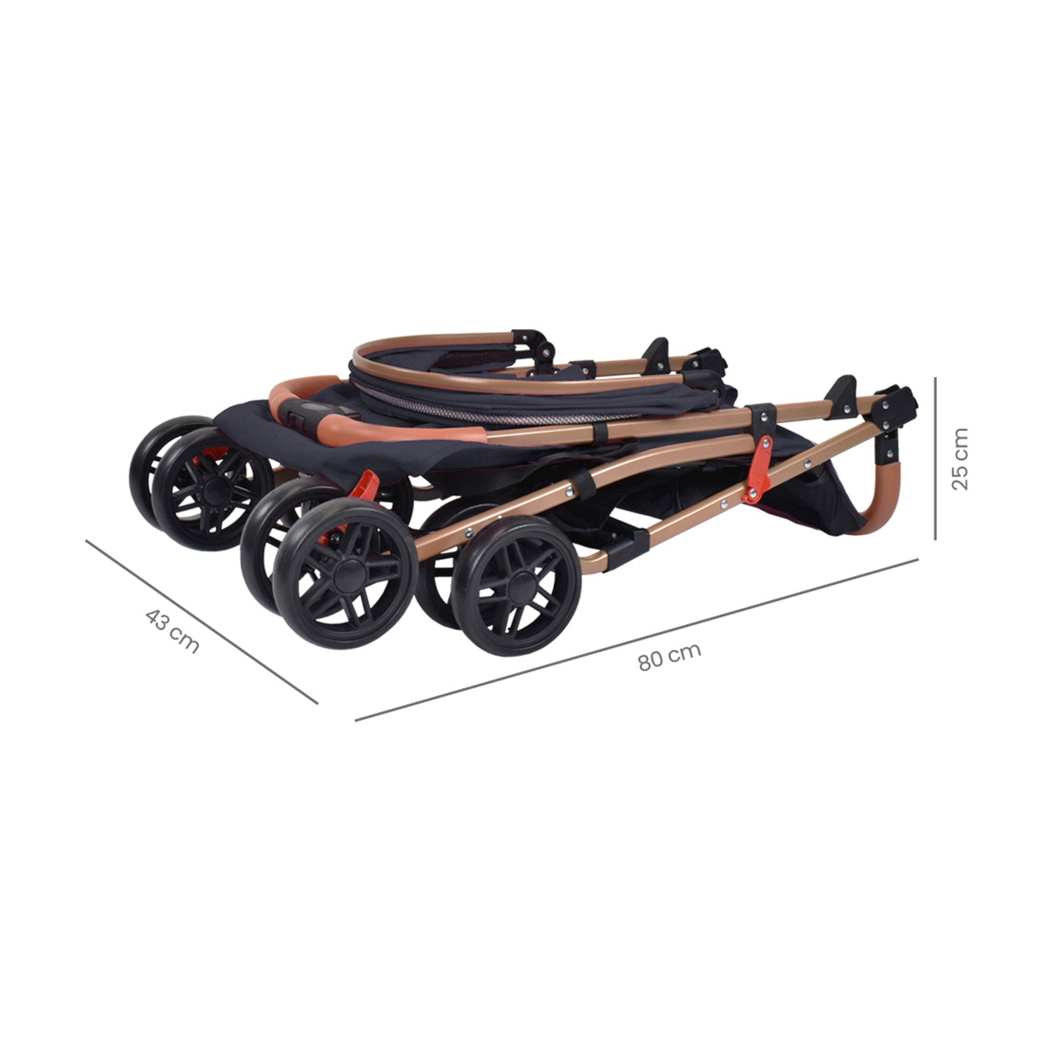 Coche Bebe Paseador Priori Park Negro