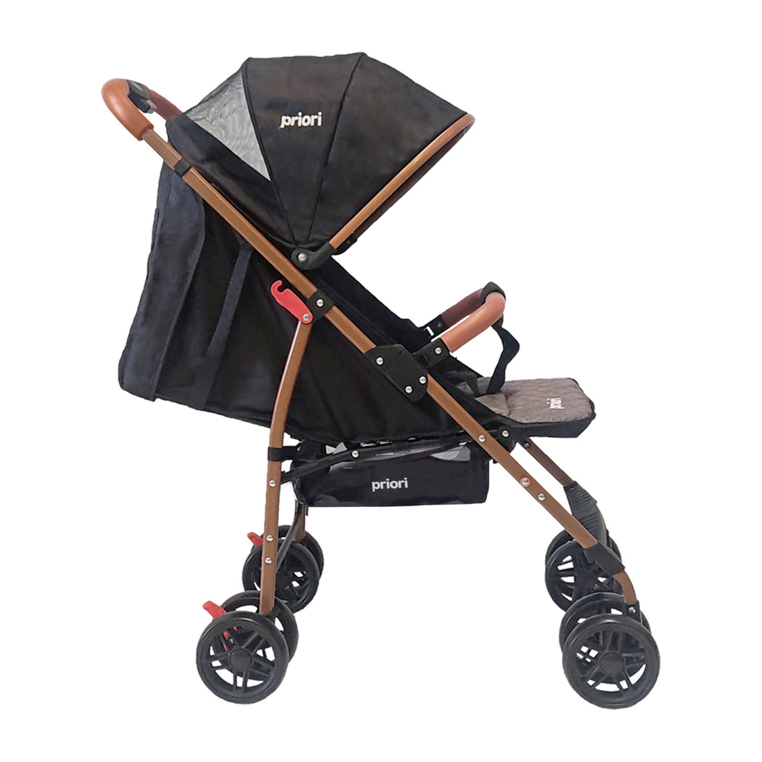 Coche Bebe Paseador Priori Park Negro