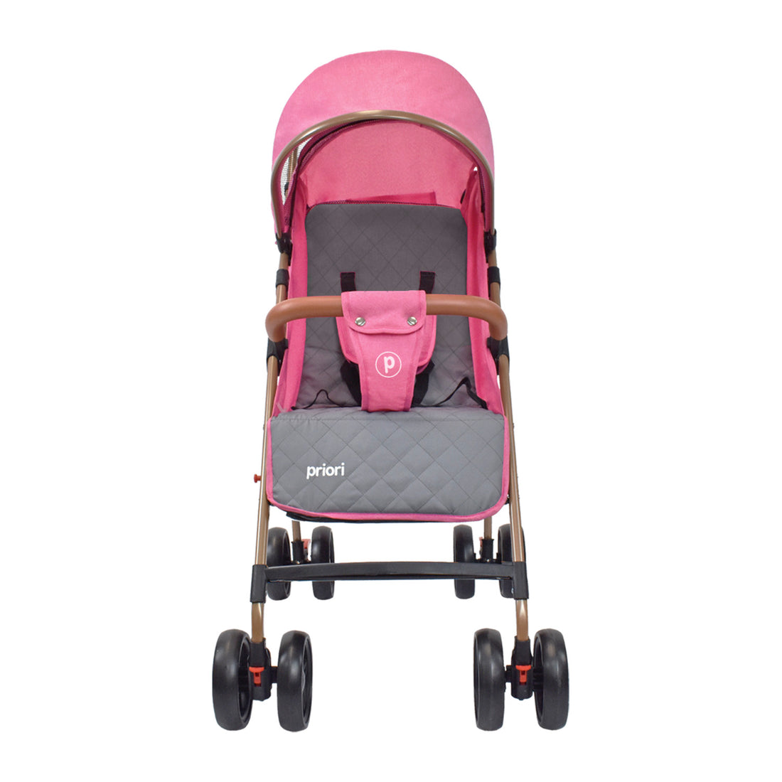 Coche Bebe Paseador Priori Park Rosado
