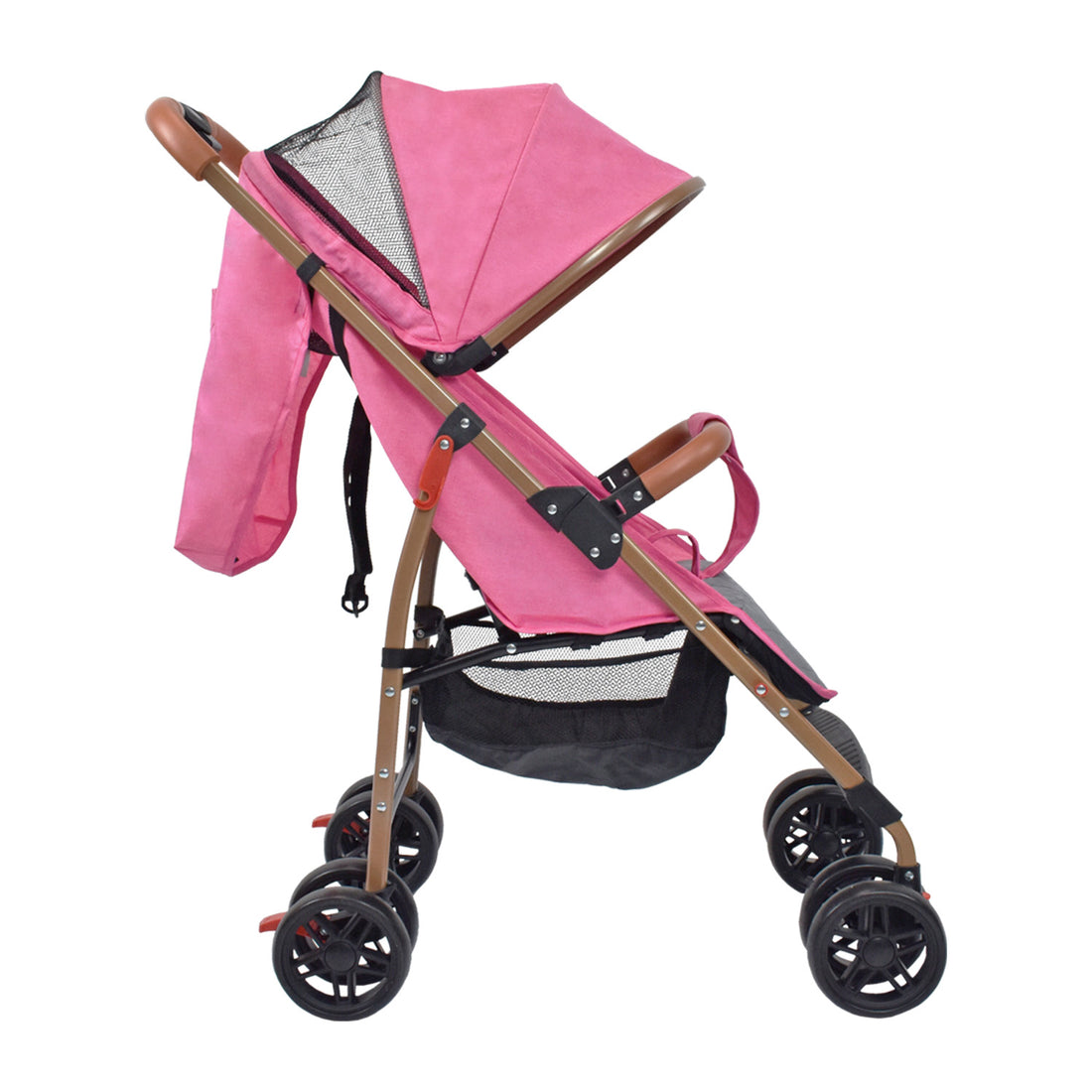 Coche Bebe Paseador Priori Park Rosado