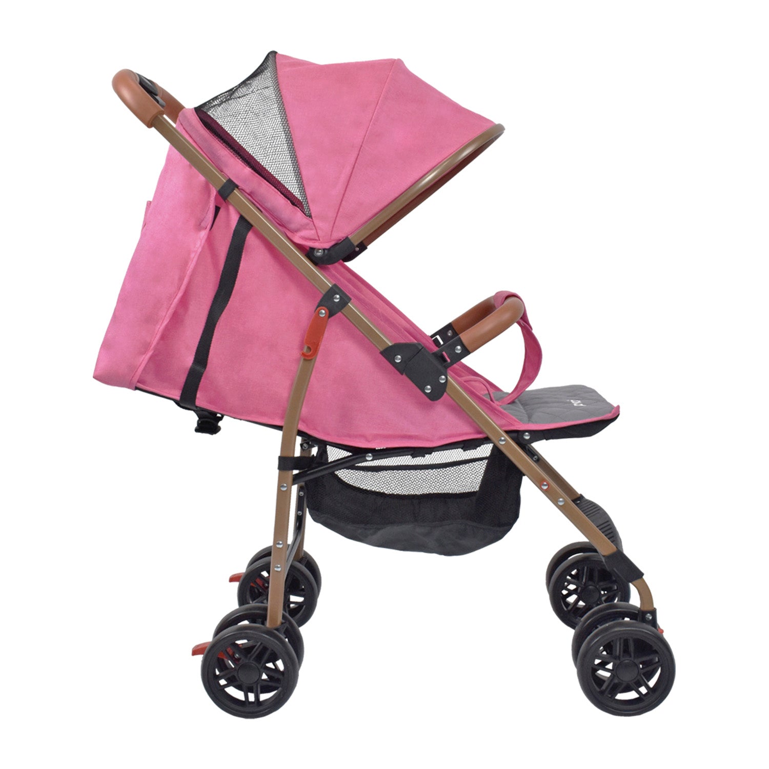 Coche Bebe Paseador Priori Park Rosado