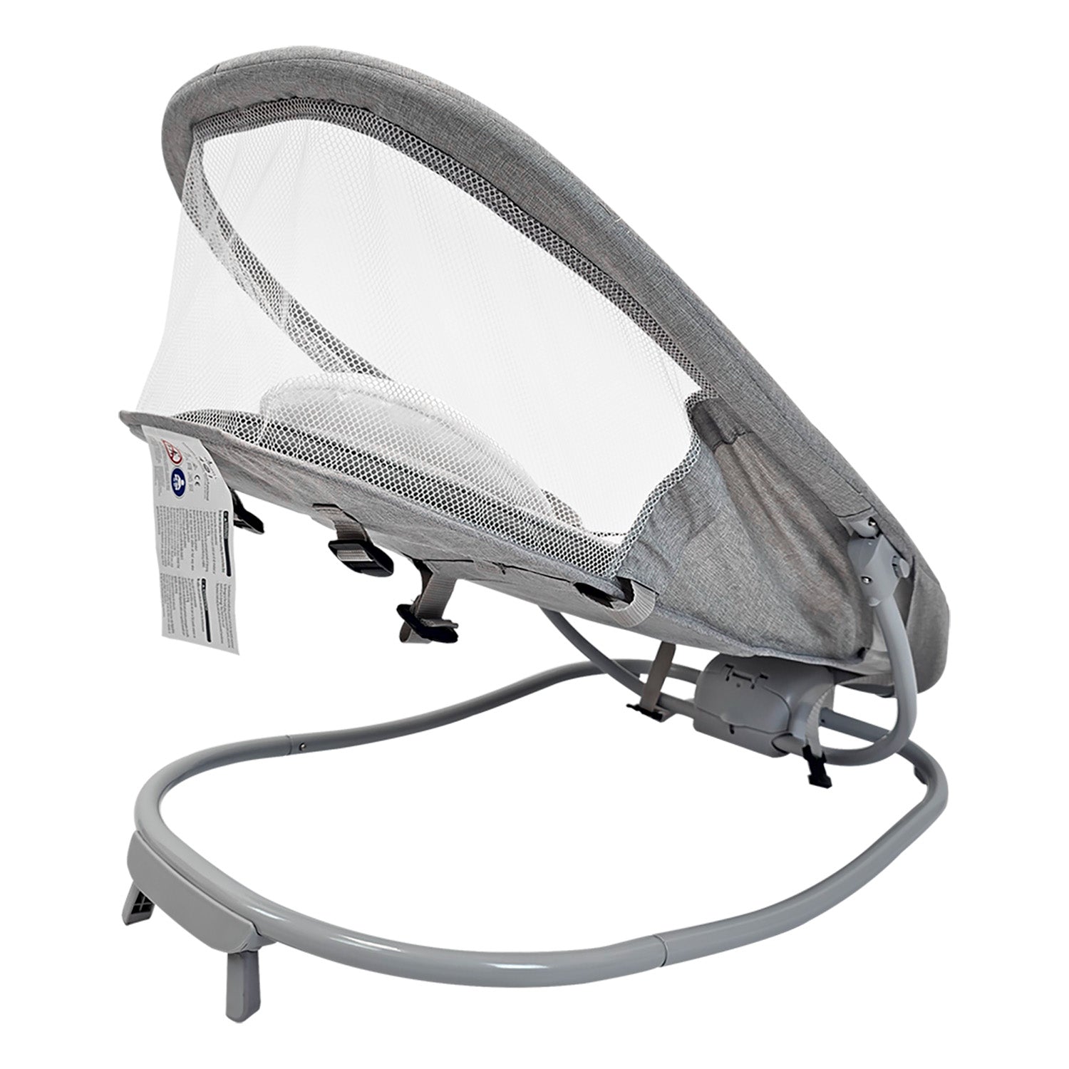 Silla Mecedora Moisés Bebe PB23107 Gris Priori