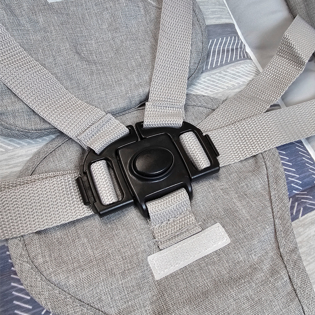 Silla Mecedora Moisés Bebe PB23107 Gris Priori