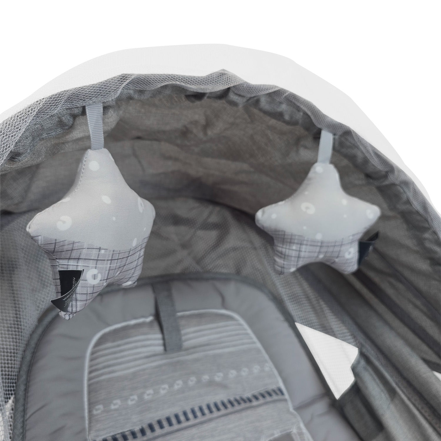 Silla Mecedora Moisés Bebe PB23107 Gris Priori