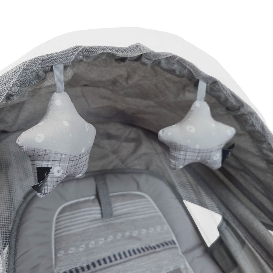 Silla Mecedora Moisés Bebe PB23107 Gris Priori