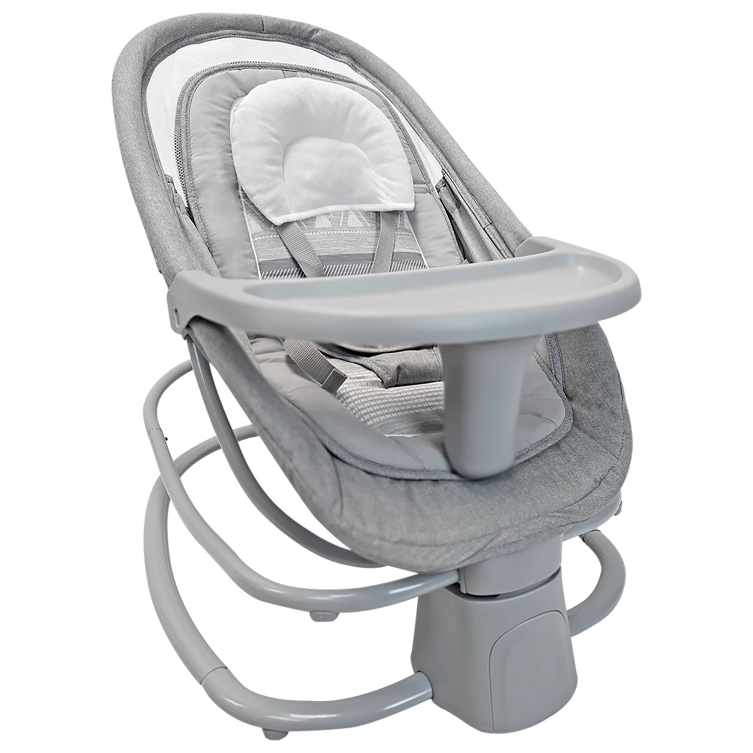 Silla Mecedora Moisés Bebe PB23107 Gris Priori