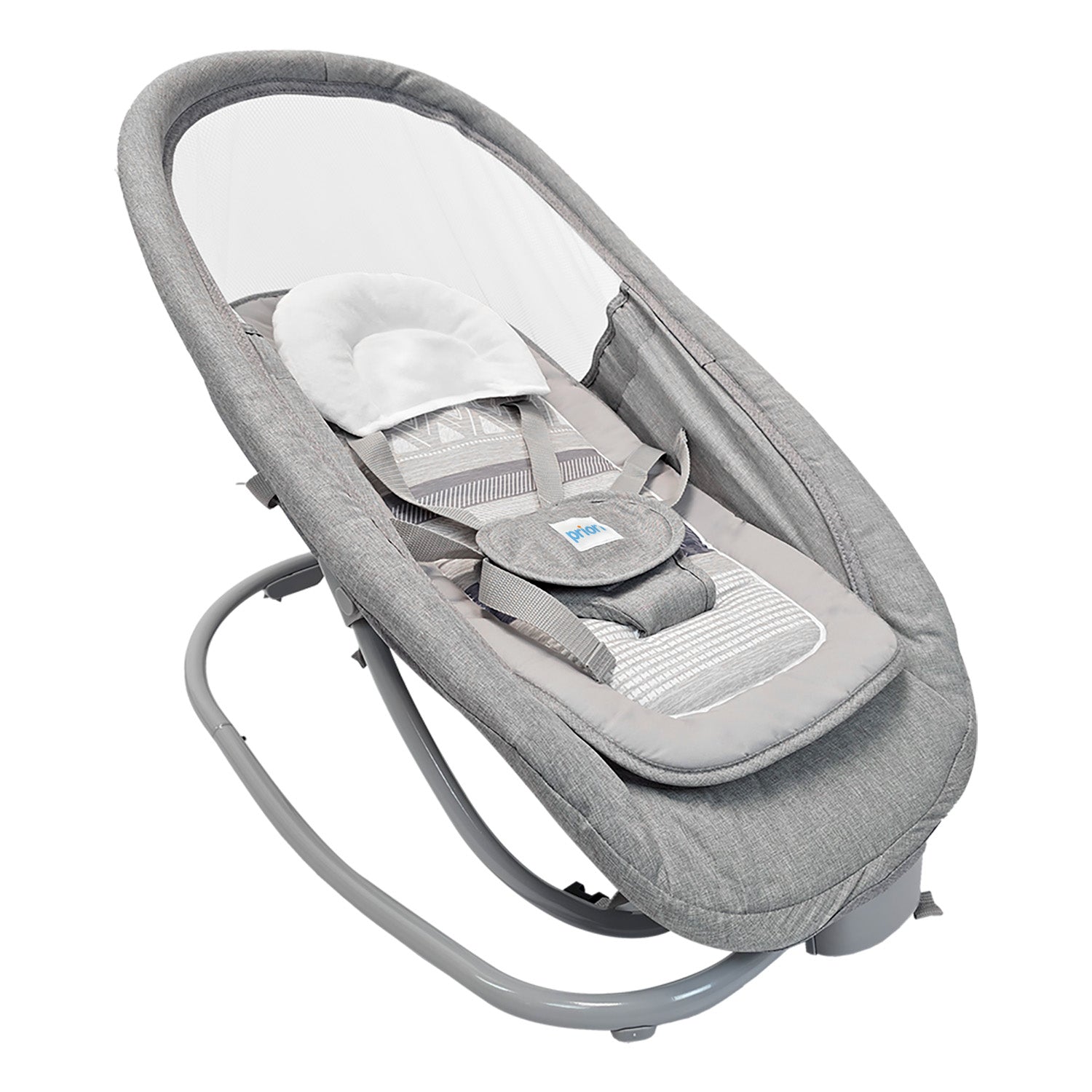 Silla Mecedora Moisés Bebe PB23107 Gris Priori