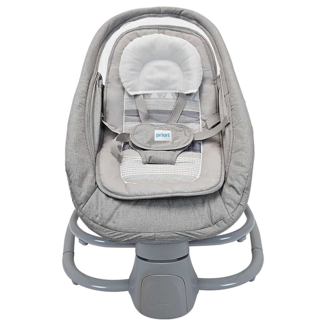 Silla Mecedora Moisés Bebe PB23107 Gris Priori
