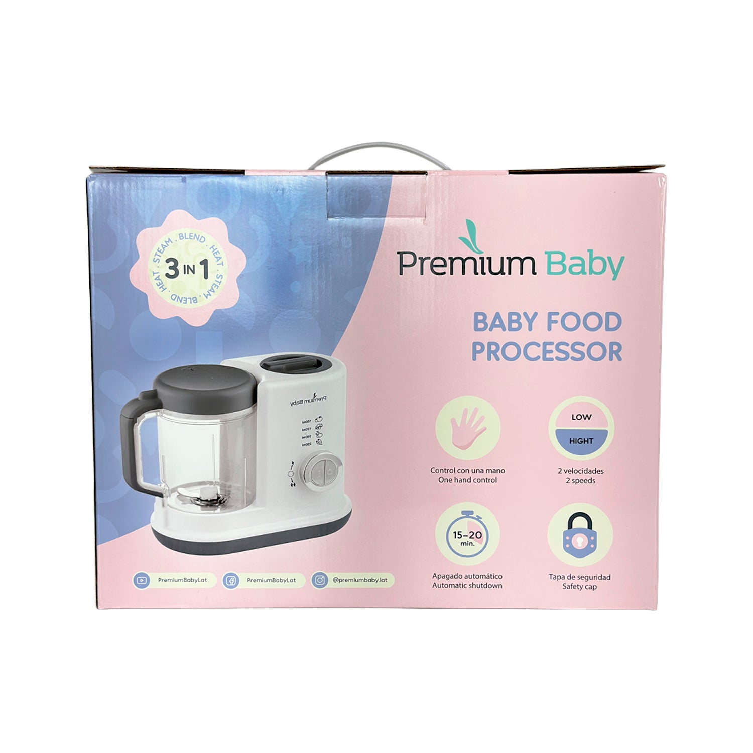 Procesador de Alimentos Para Bebe PB-L206