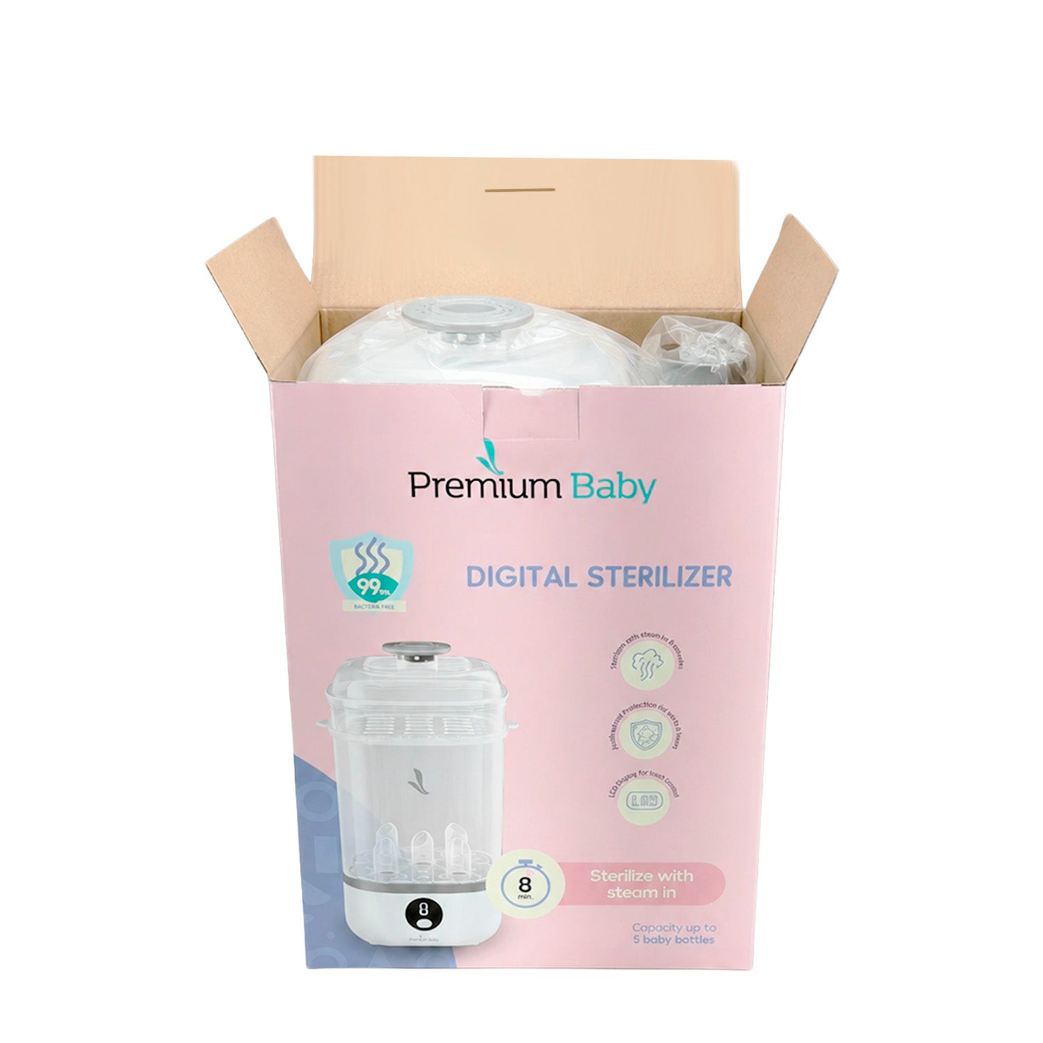 Esterilizador de Biberones Bebe Digital PB-L207
