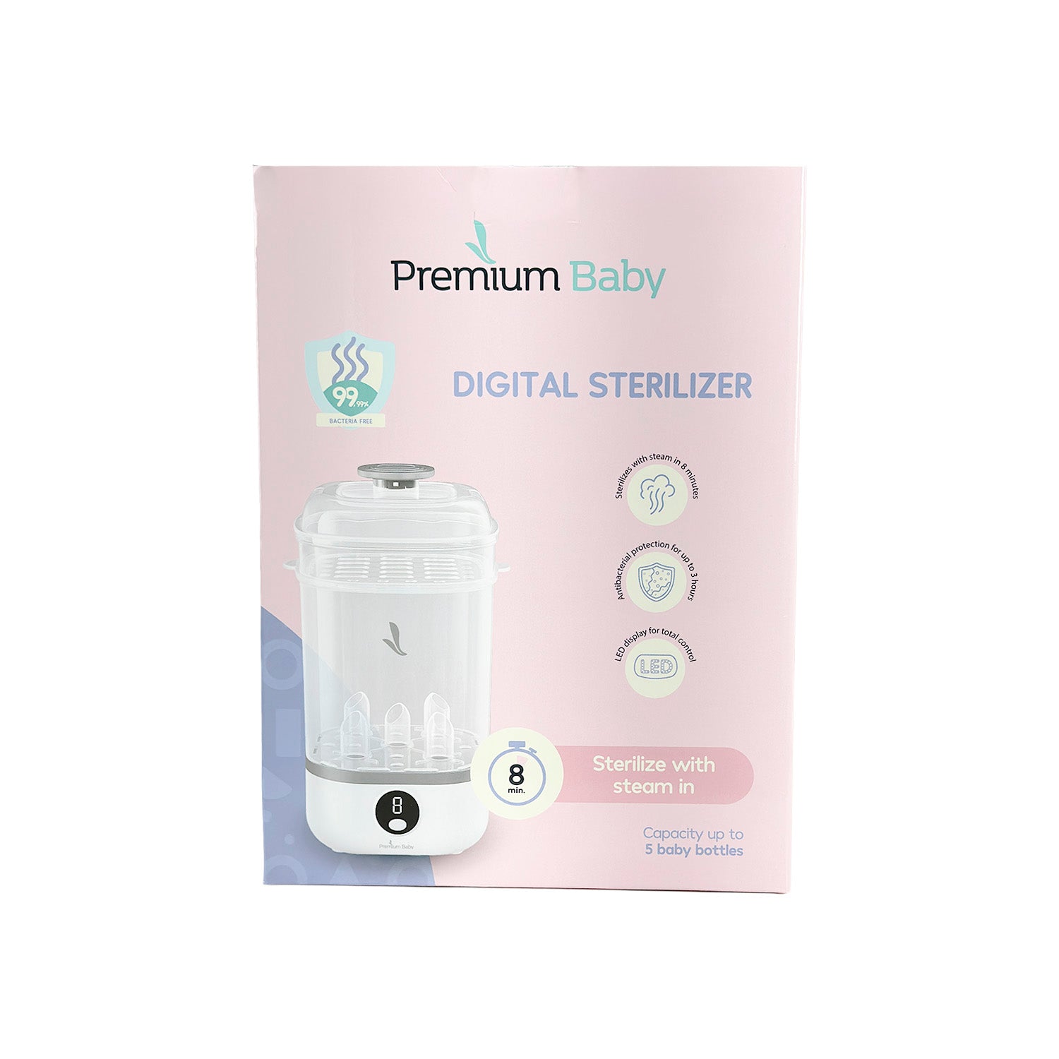 Esterilizador de Biberones Bebe Digital PB-L207