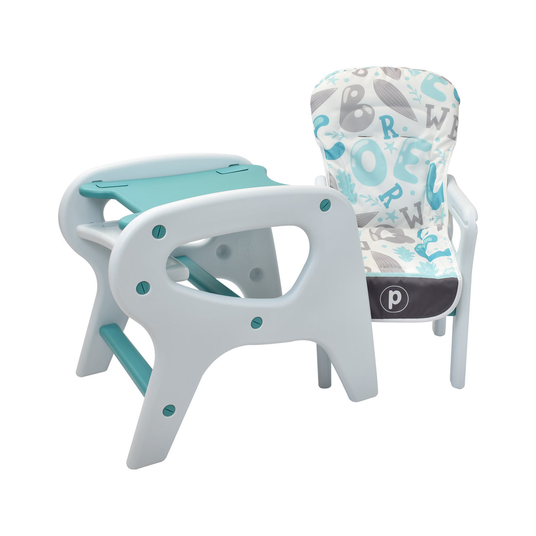 Comedor Bebe  Escritorio PCM-10 ABC Azul Priori