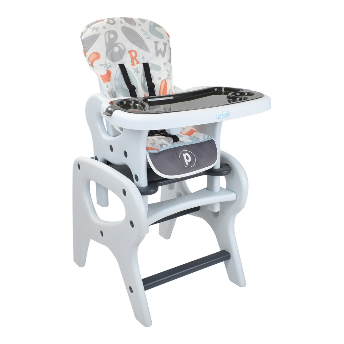 Comedor Bebe Escritorio PCM-10 ABC Gris Priori