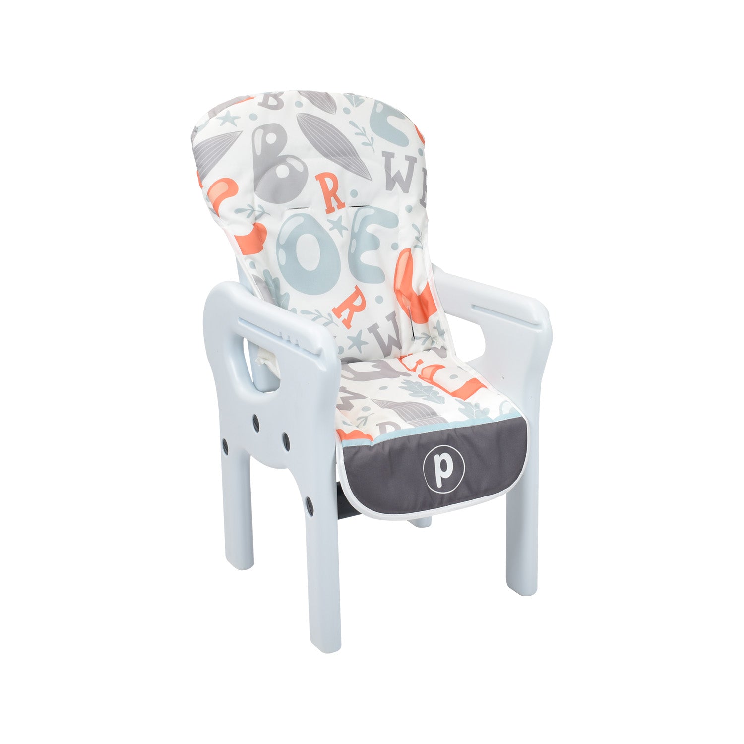 Comedor Bebe Escritorio PCM-10 ABC Gris Priori