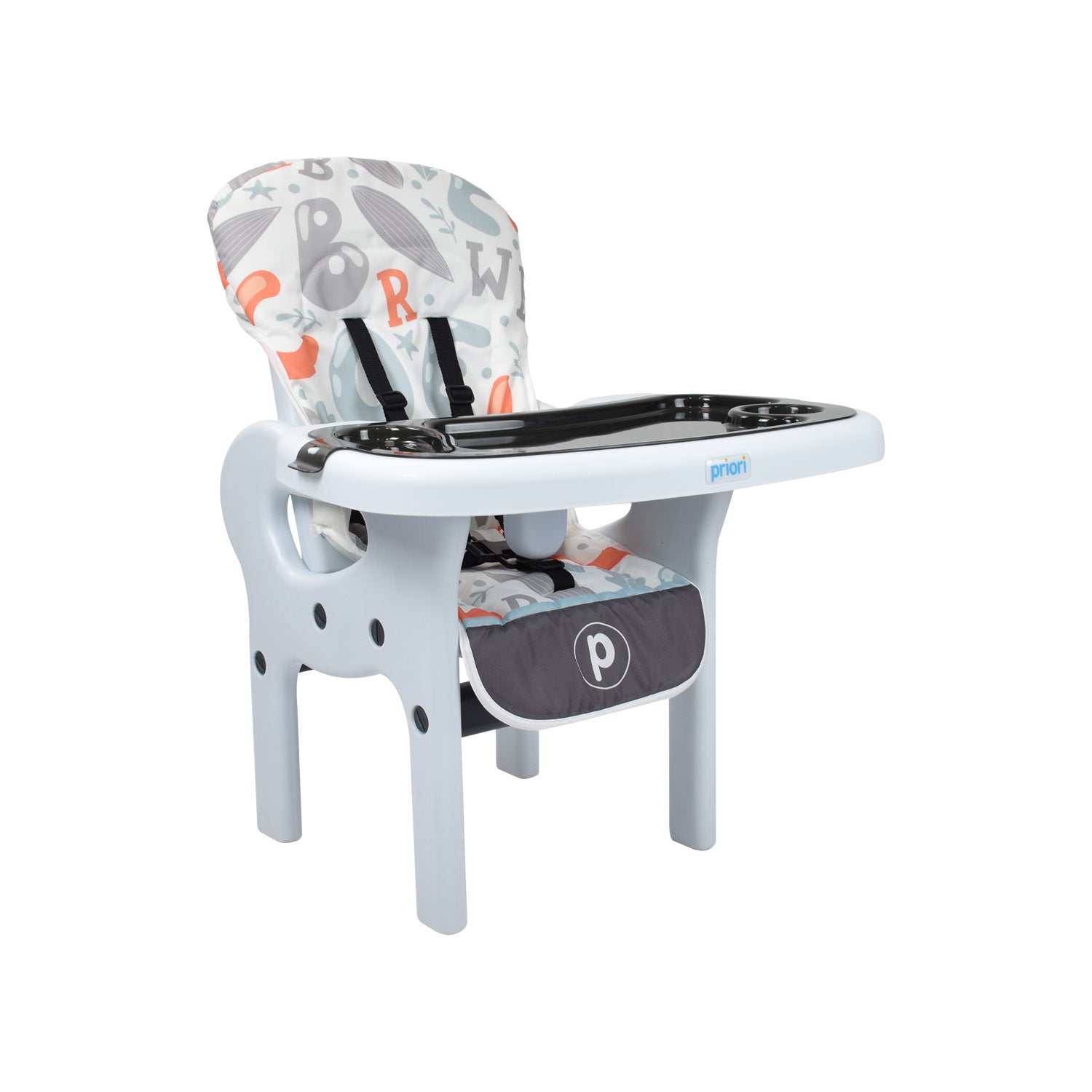 Comedor Bebe Escritorio PCM-10 ABC Gris Priori