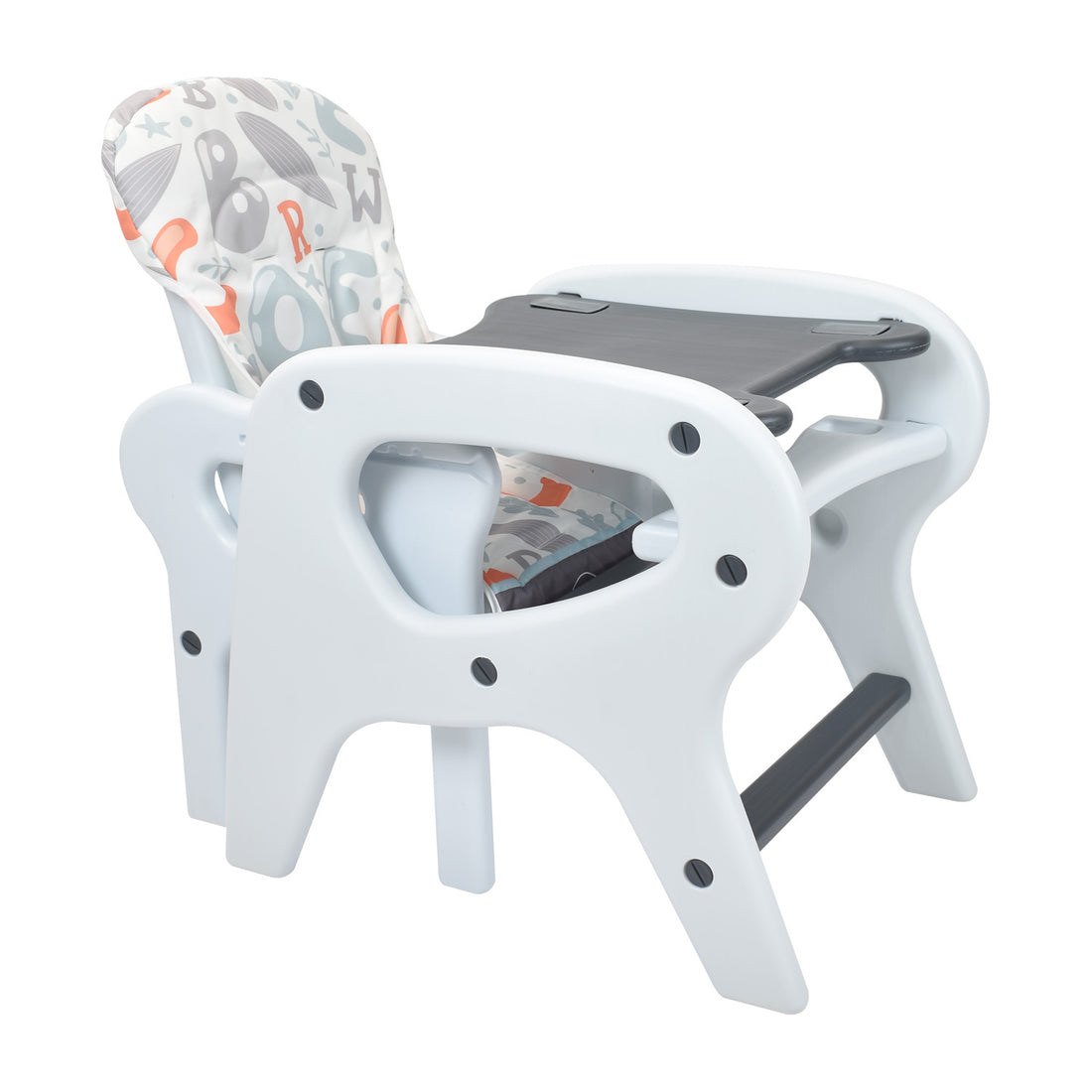 Comedor Bebe Escritorio PCM-10 ABC Gris Priori