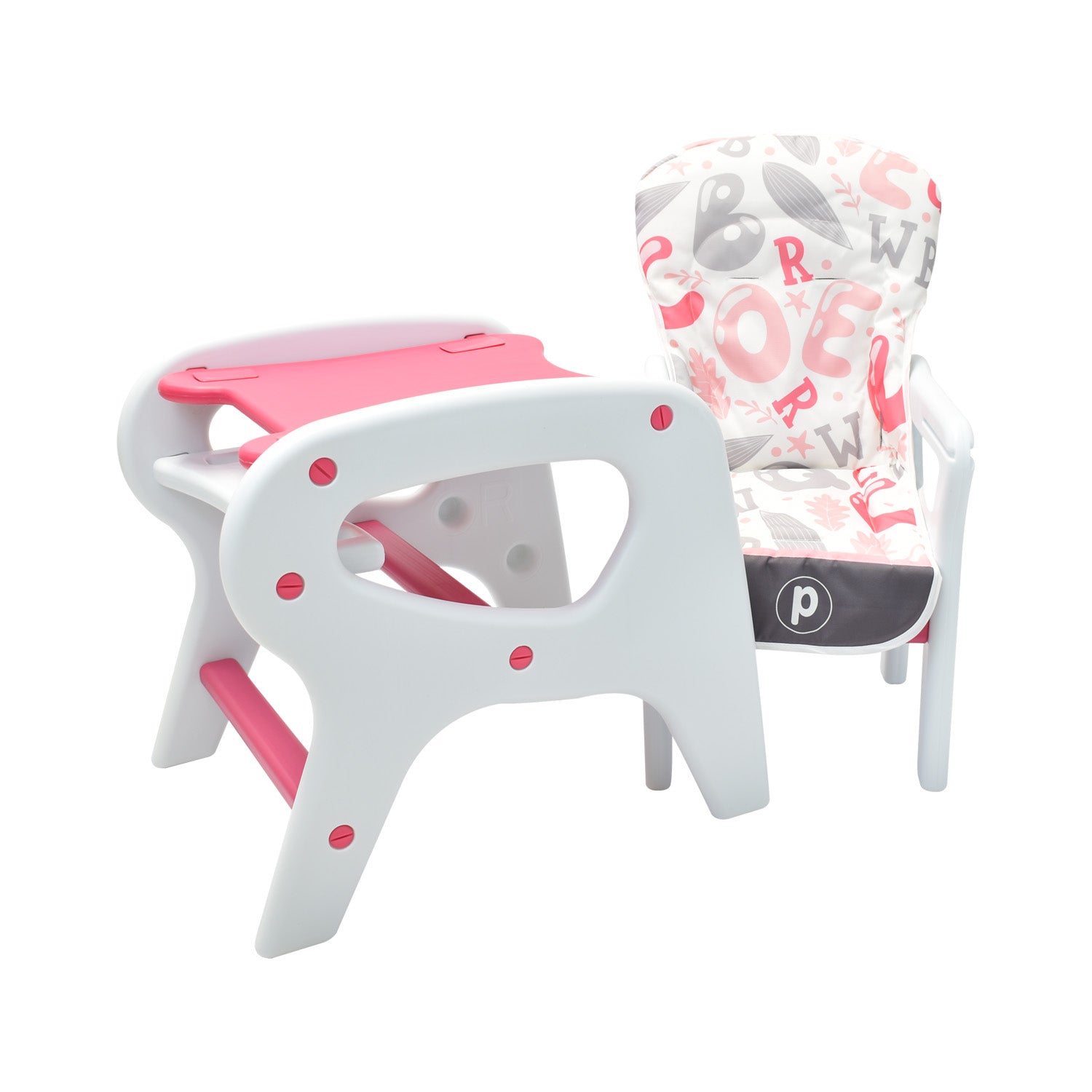 Comedor Bebe Escritorio PCM-10 ABC Rosado Priori