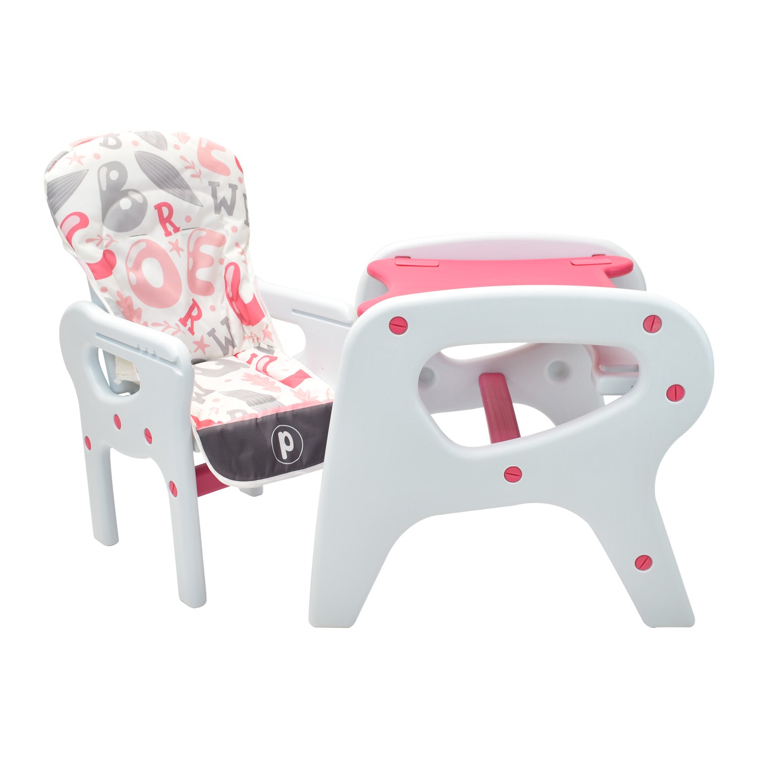 Comedor Bebe Escritorio PCM-10 ABC Rosado Priori