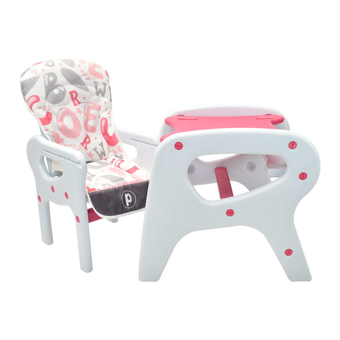 Comedor Bebe Escritorio PCM-10 ABC Rosado Priori