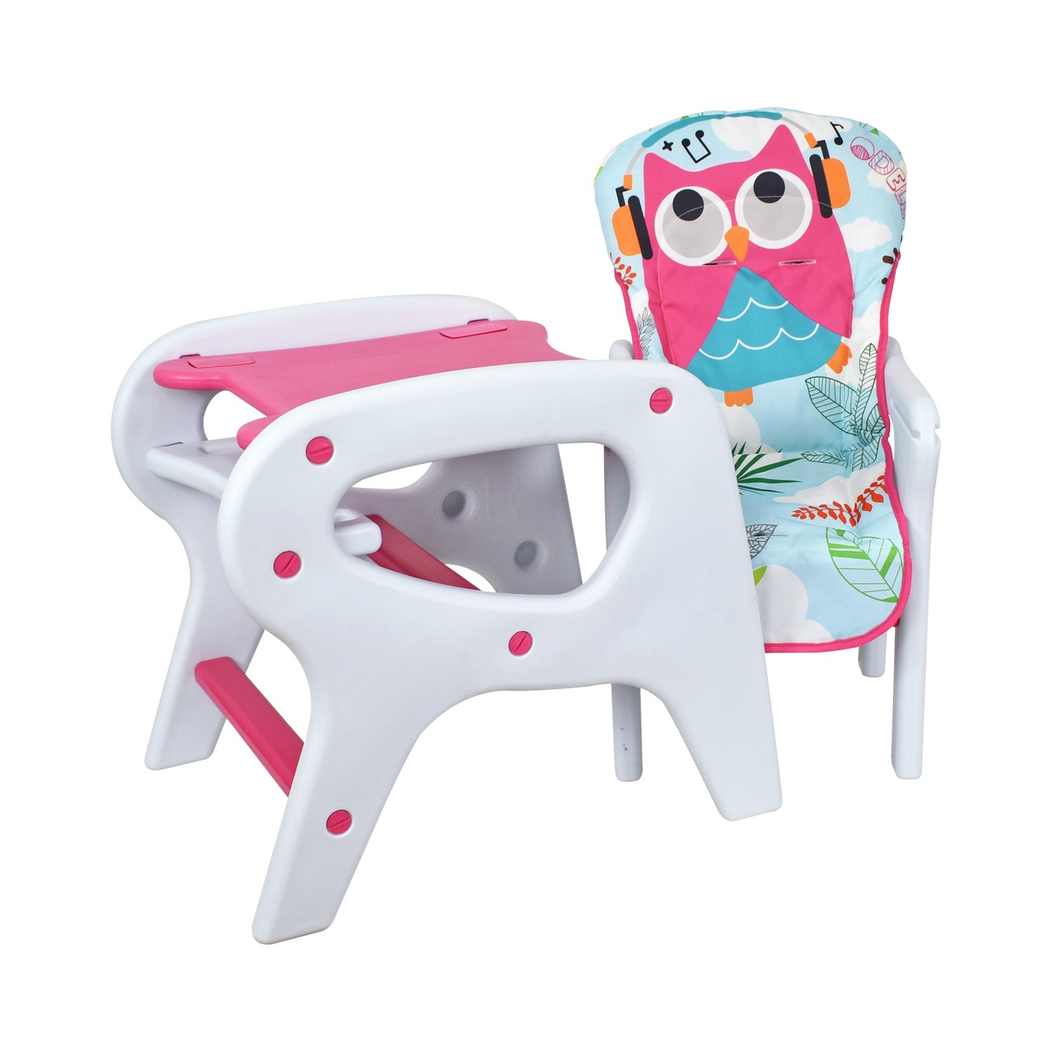 Comedor Bebe Escritorio Priori Rosa PCM10  Rosado