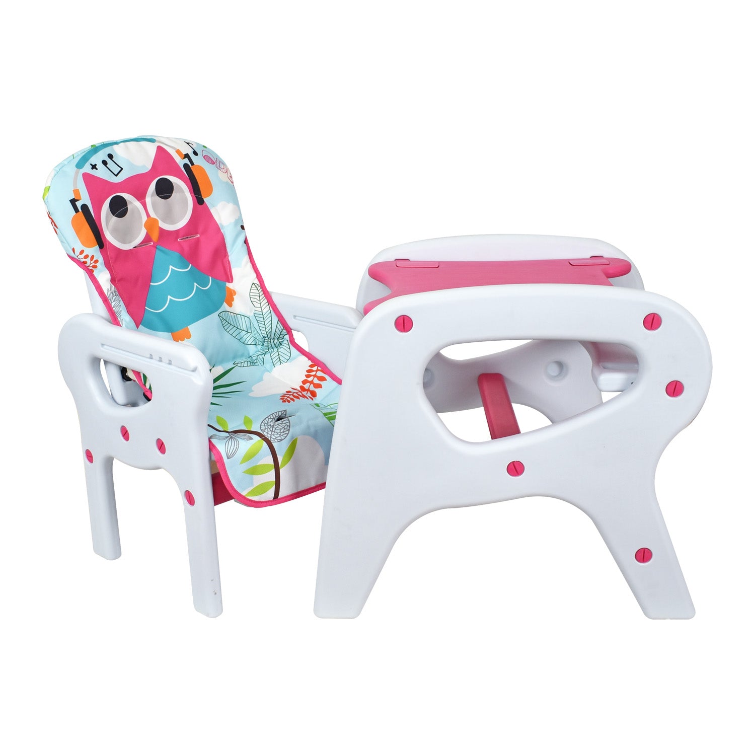 Comedor Bebe Escritorio Priori Rosa PCM10  Rosado