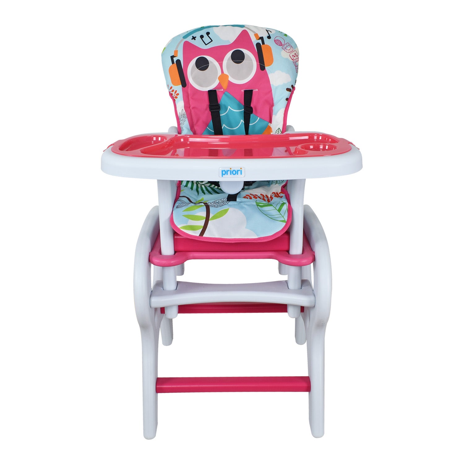 Comedor Bebe Escritorio Priori Rosa PCM10  Rosado