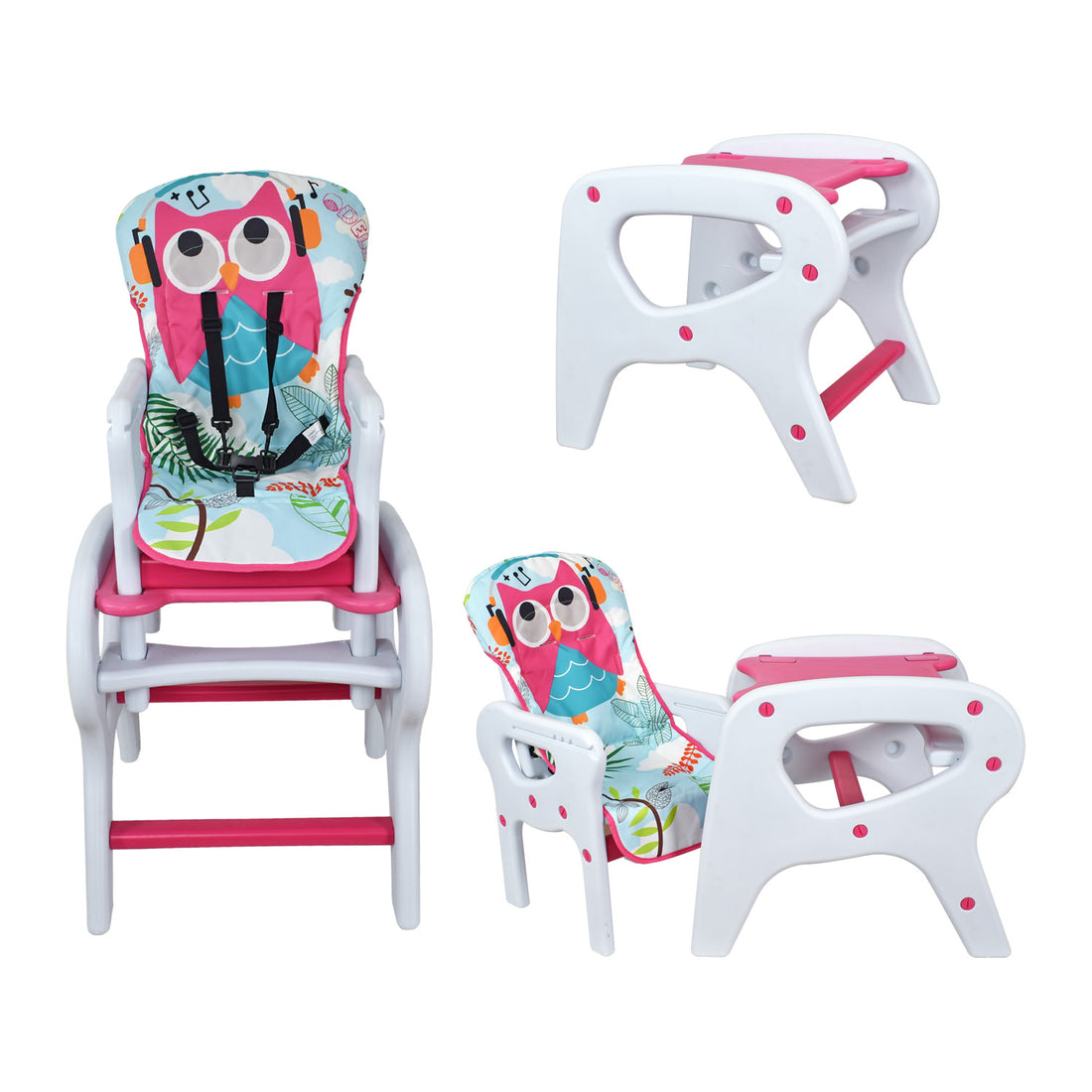 Comedor Bebe Escritorio Priori Rosa PCM10  Rosado