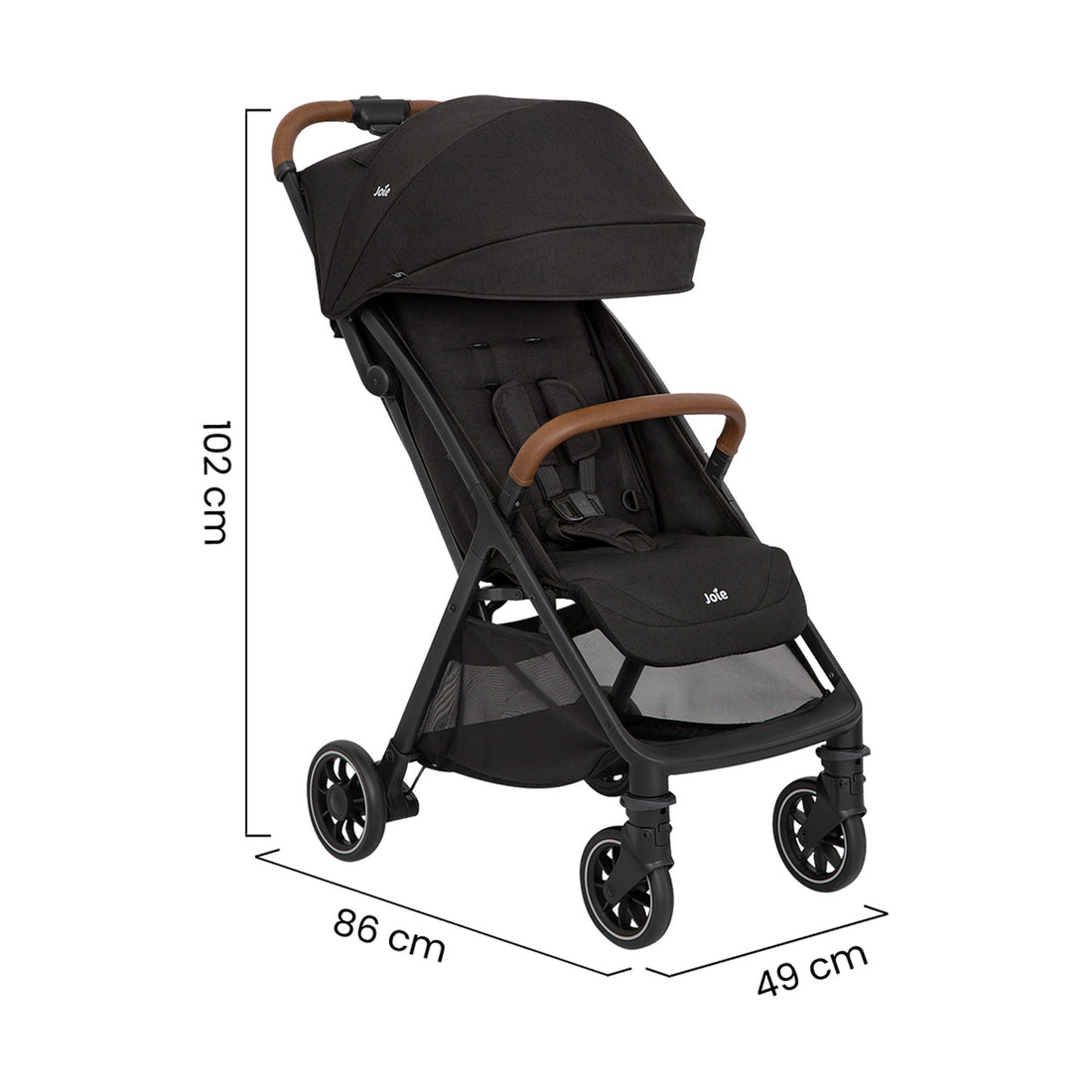 Coche Bebé Travel System Pact pro Shale Joie Negro