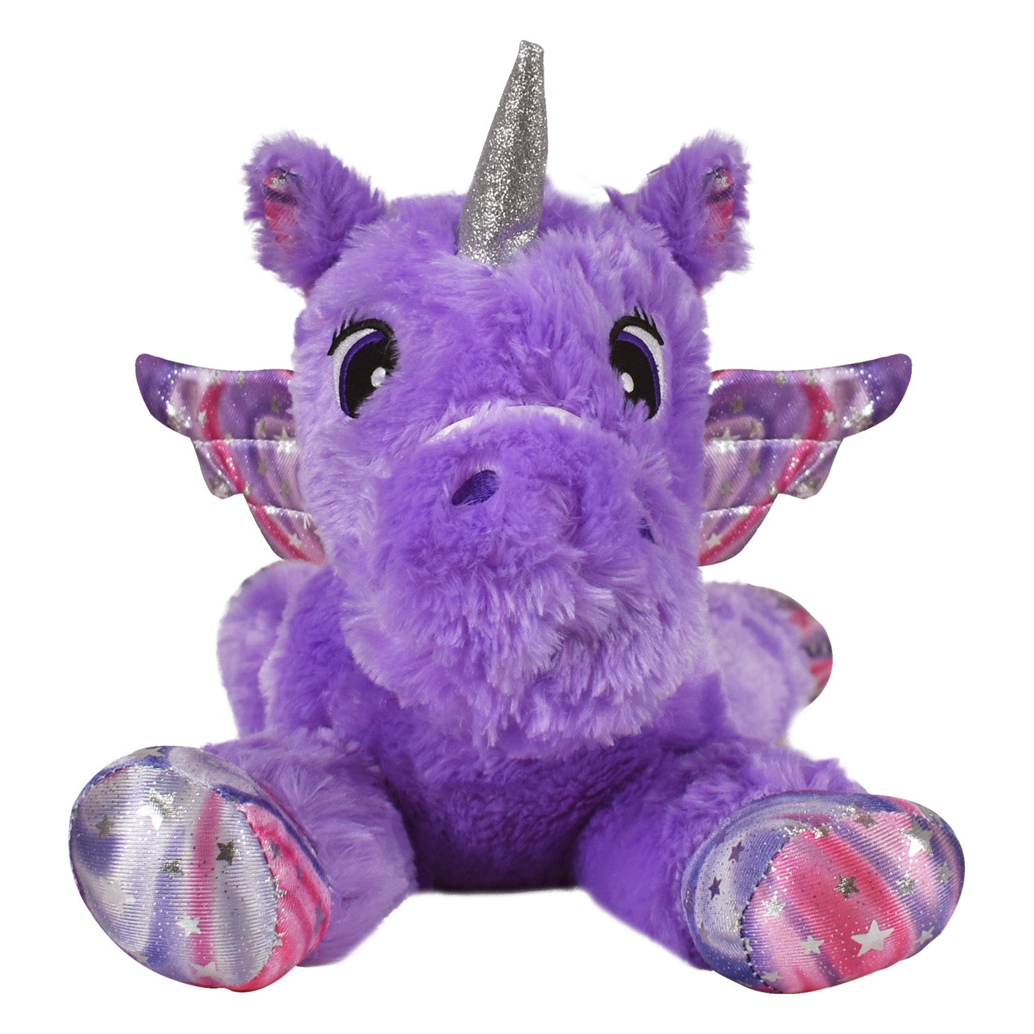 Peluche Unicornio acostado 30 cm PK3039-30 Violeta
