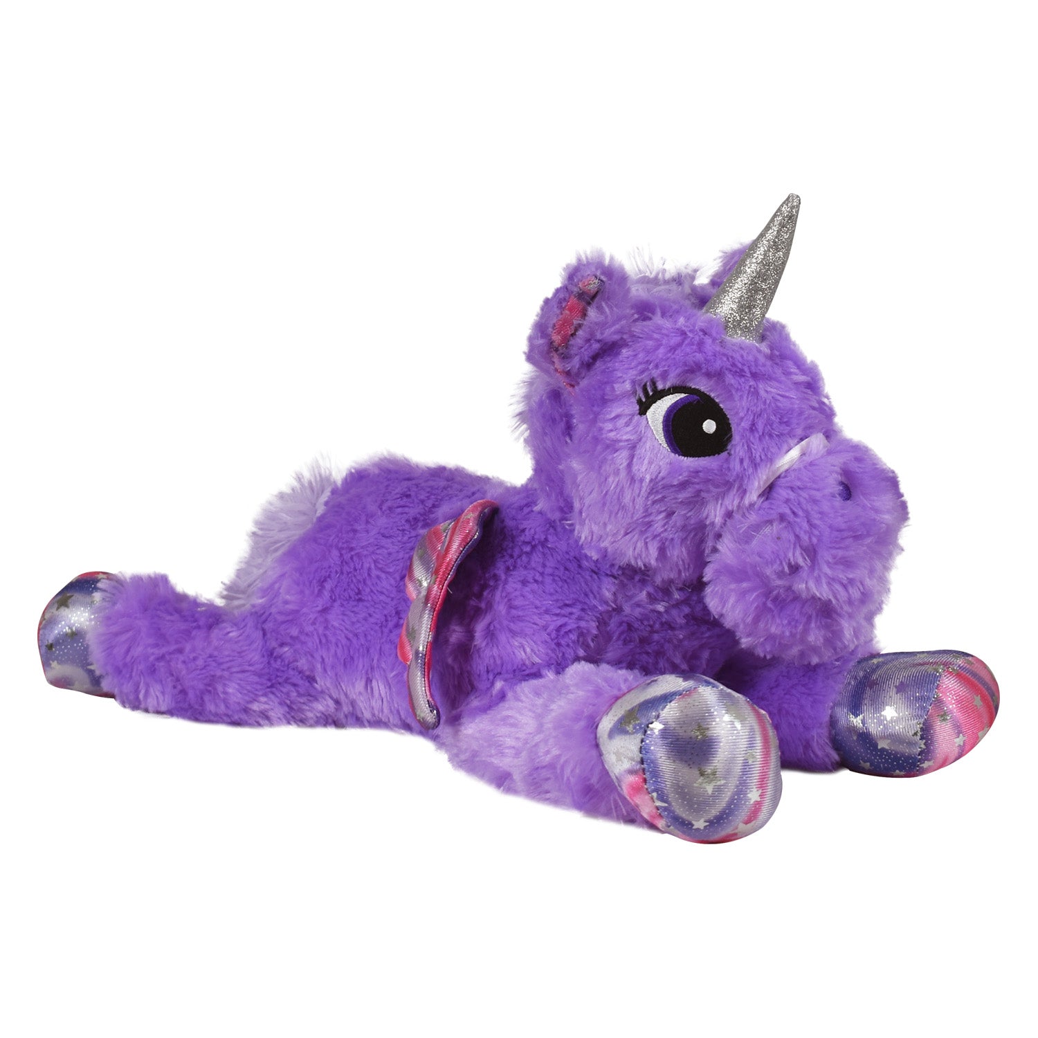 Peluche Unicornio acostado 30 cm PK3039-30 Violeta