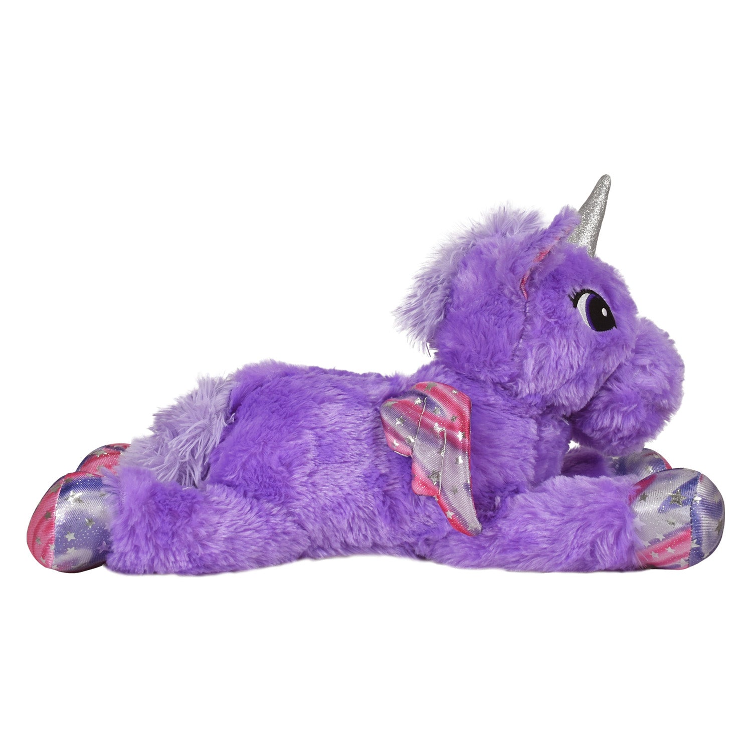 Peluche Unicornio acostado 30 cm PK3039-30 Violeta