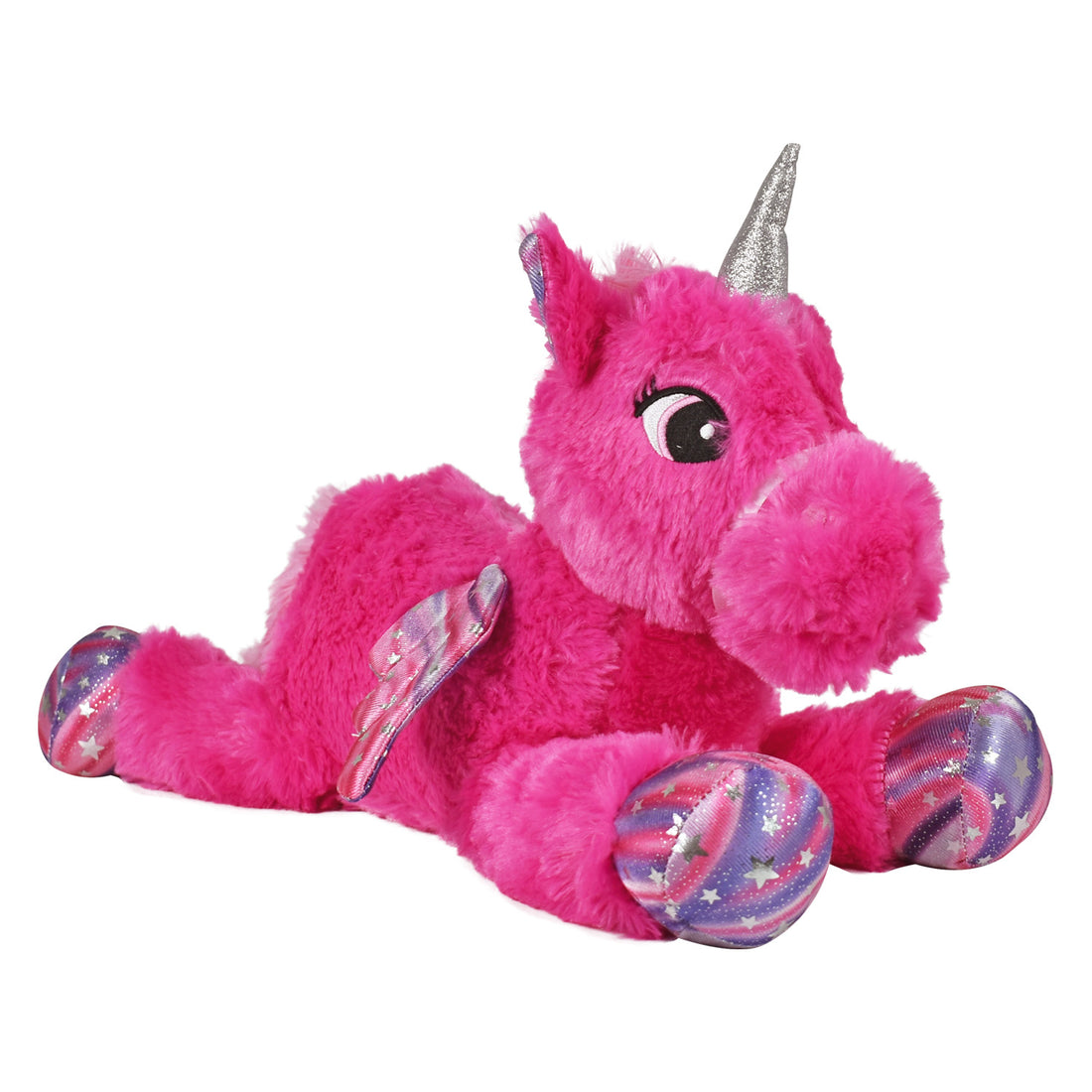 Peluche Unicornio acostado 30 cm PK3930-30 Fucsia